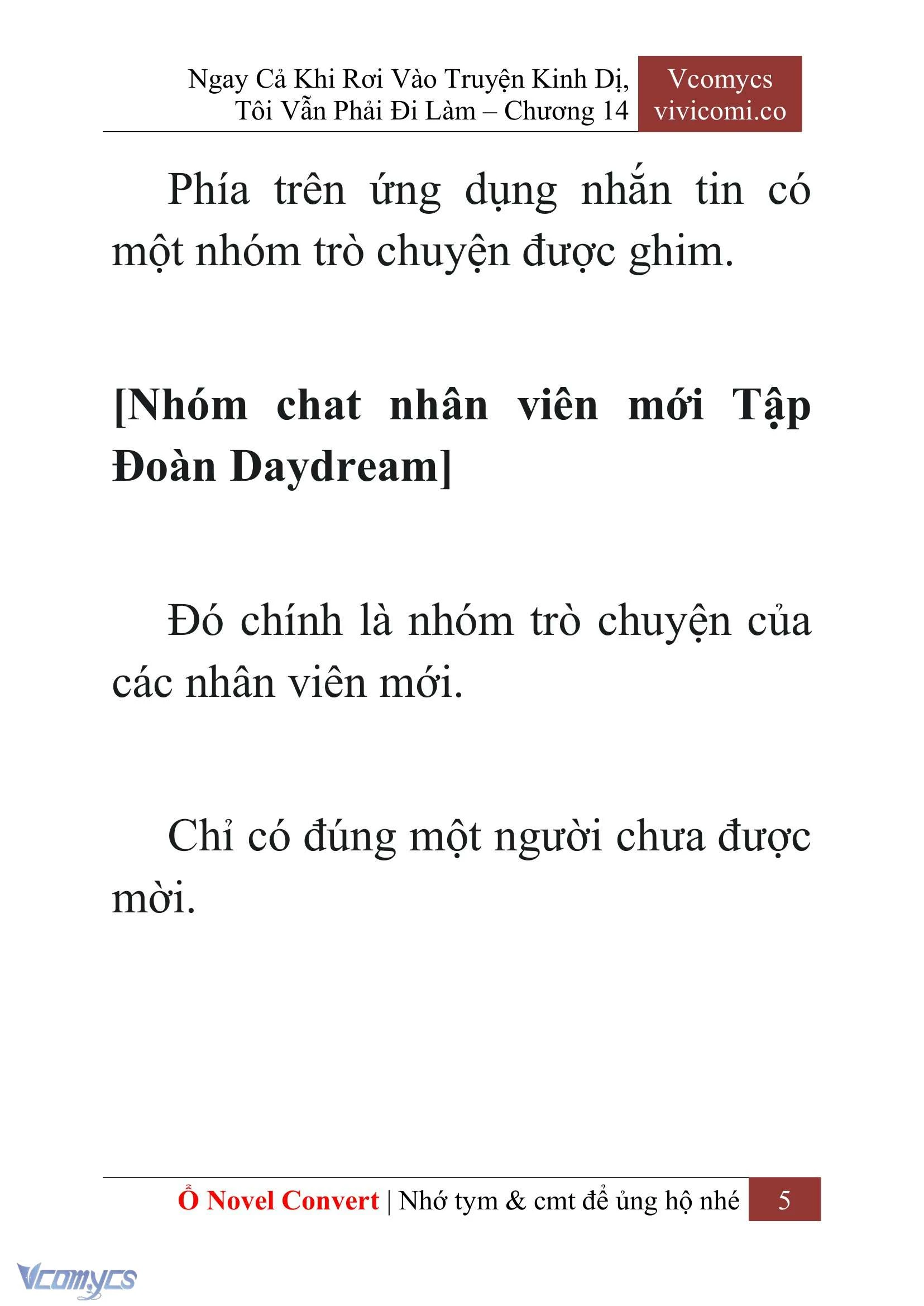 [Novel] Ngay Cả Khi Rơi Vào Truyện Kinh Dị, Tôi Vẫn Phải Đi Làm Chapter  14 - 7