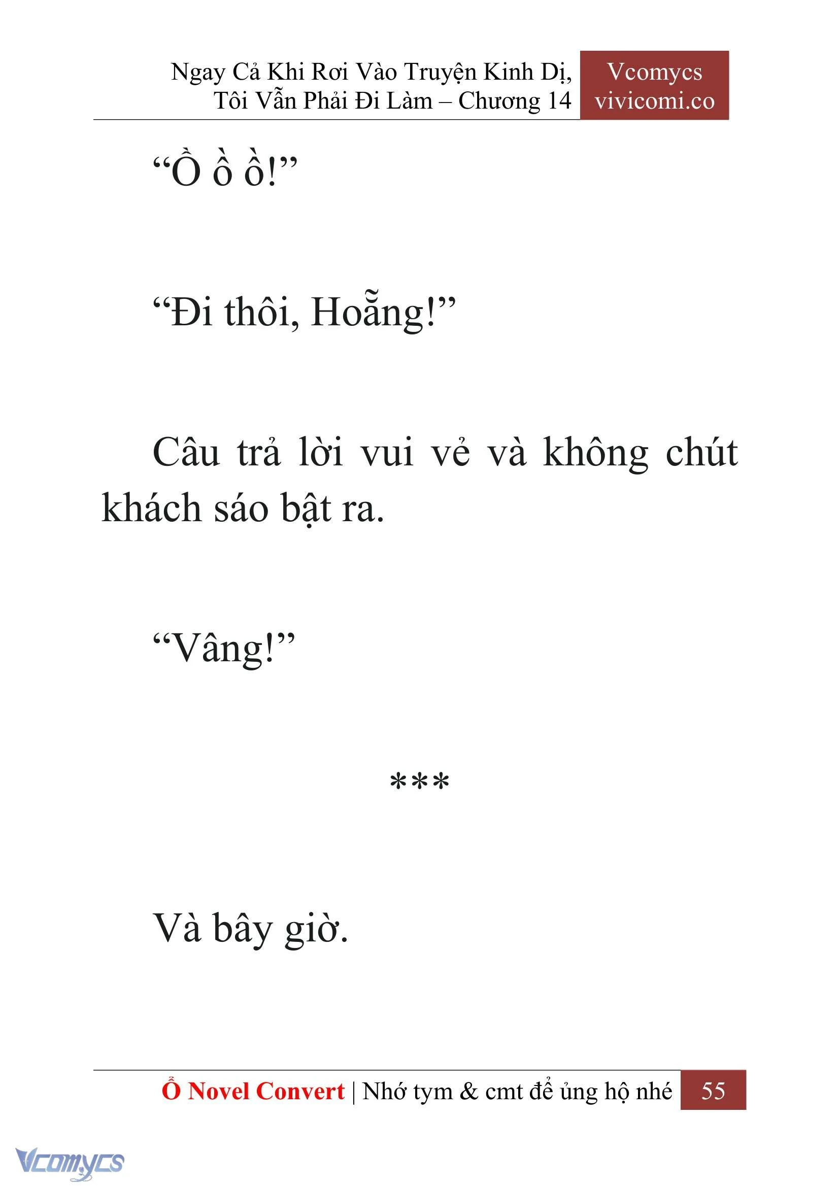 [Novel] Ngay Cả Khi Rơi Vào Truyện Kinh Dị, Tôi Vẫn Phải Đi Làm Chapter  14 - 57