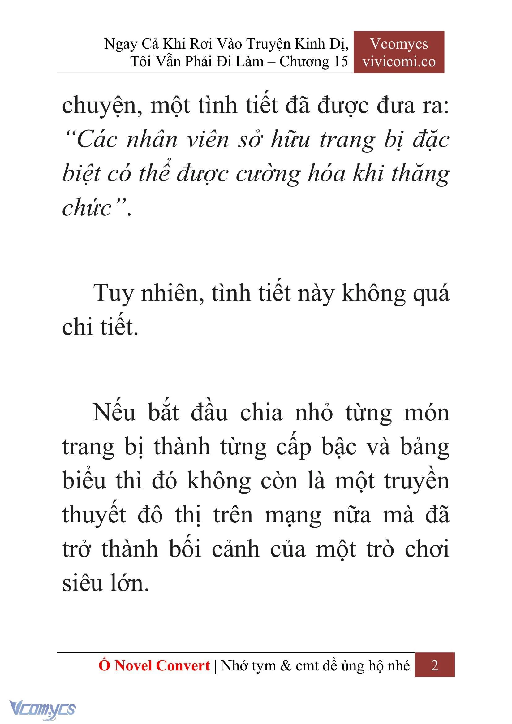 [Novel] Ngay Cả Khi Rơi Vào Truyện Kinh Dị, Tôi Vẫn Phải Đi Làm Chapter  15 - 4