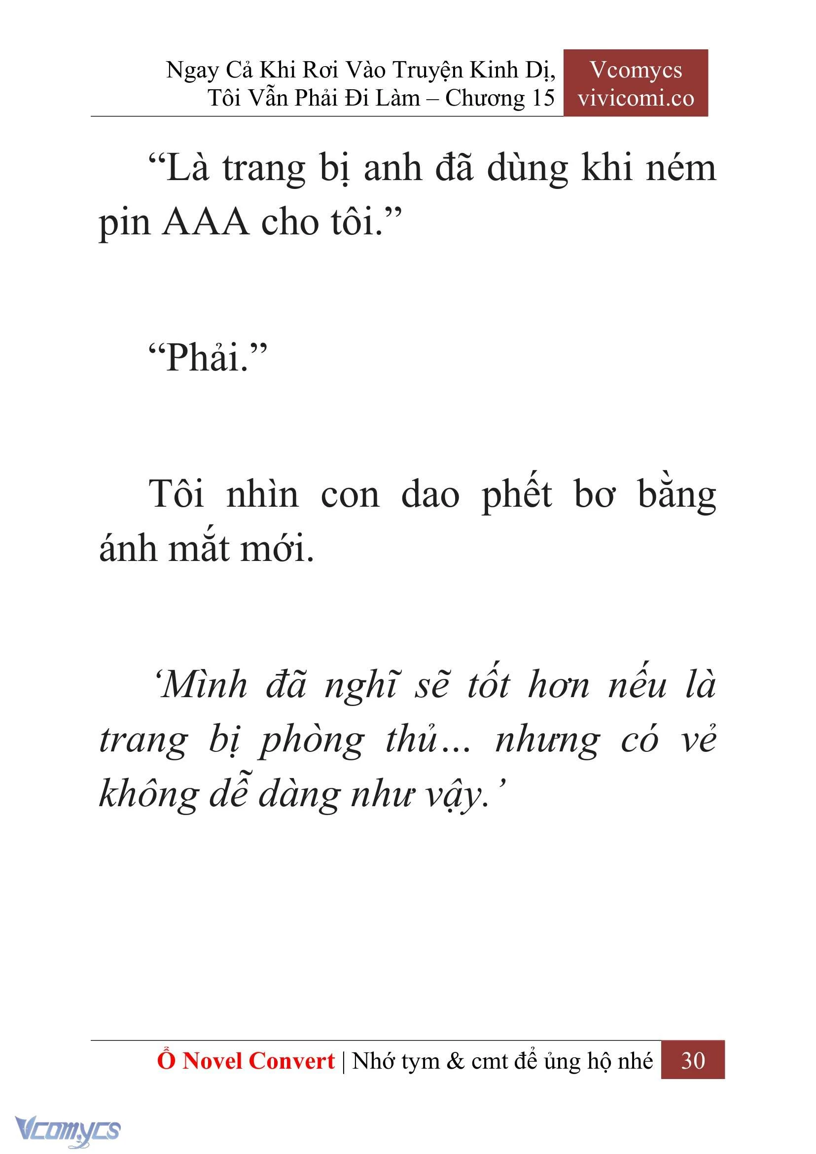 [Novel] Ngay Cả Khi Rơi Vào Truyện Kinh Dị, Tôi Vẫn Phải Đi Làm Chapter  15 - 32