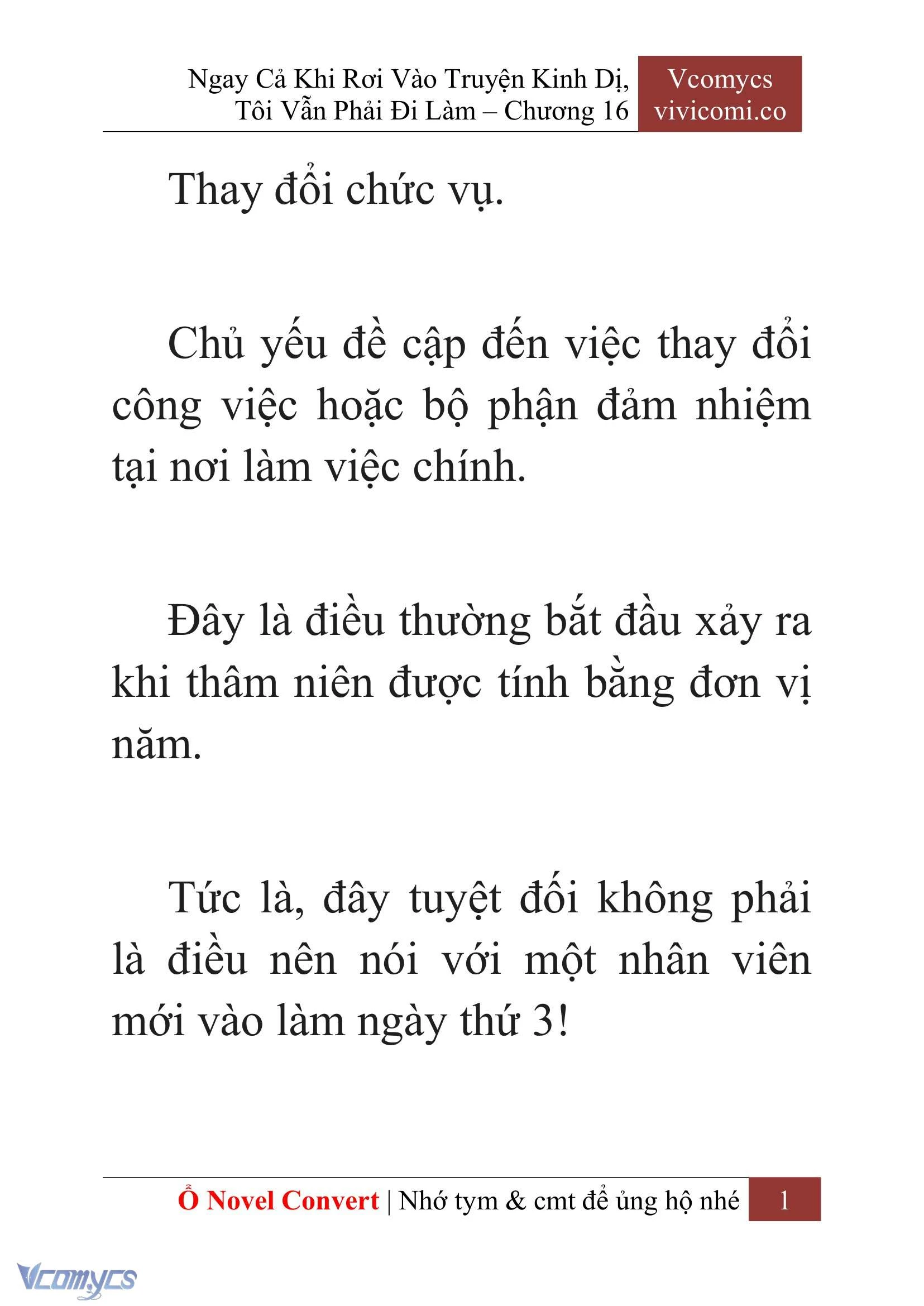 [Novel] Ngay Cả Khi Rơi Vào Truyện Kinh Dị, Tôi Vẫn Phải Đi Làm Chapter  16 - 3