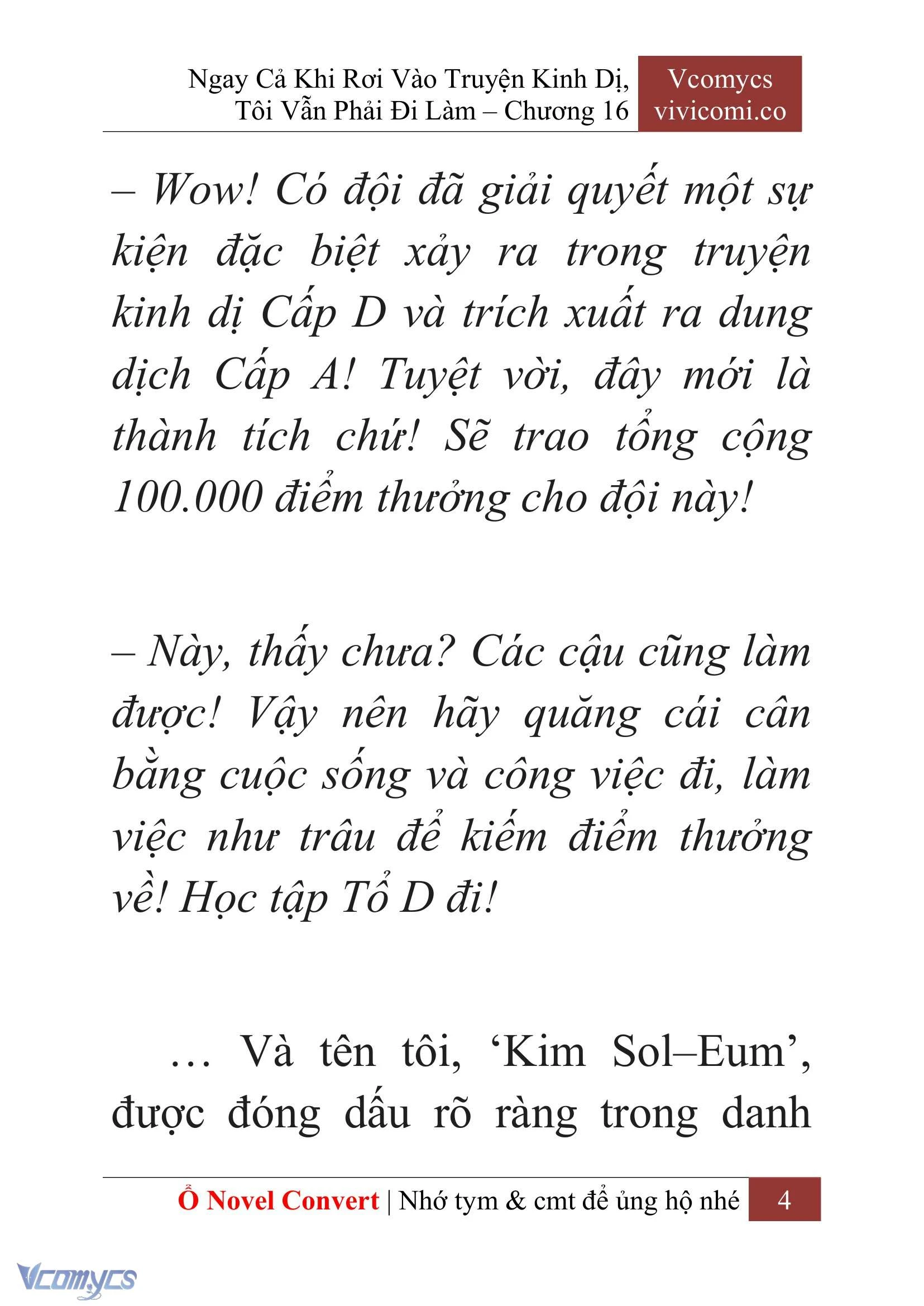 [Novel] Ngay Cả Khi Rơi Vào Truyện Kinh Dị, Tôi Vẫn Phải Đi Làm Chapter  16 - 6