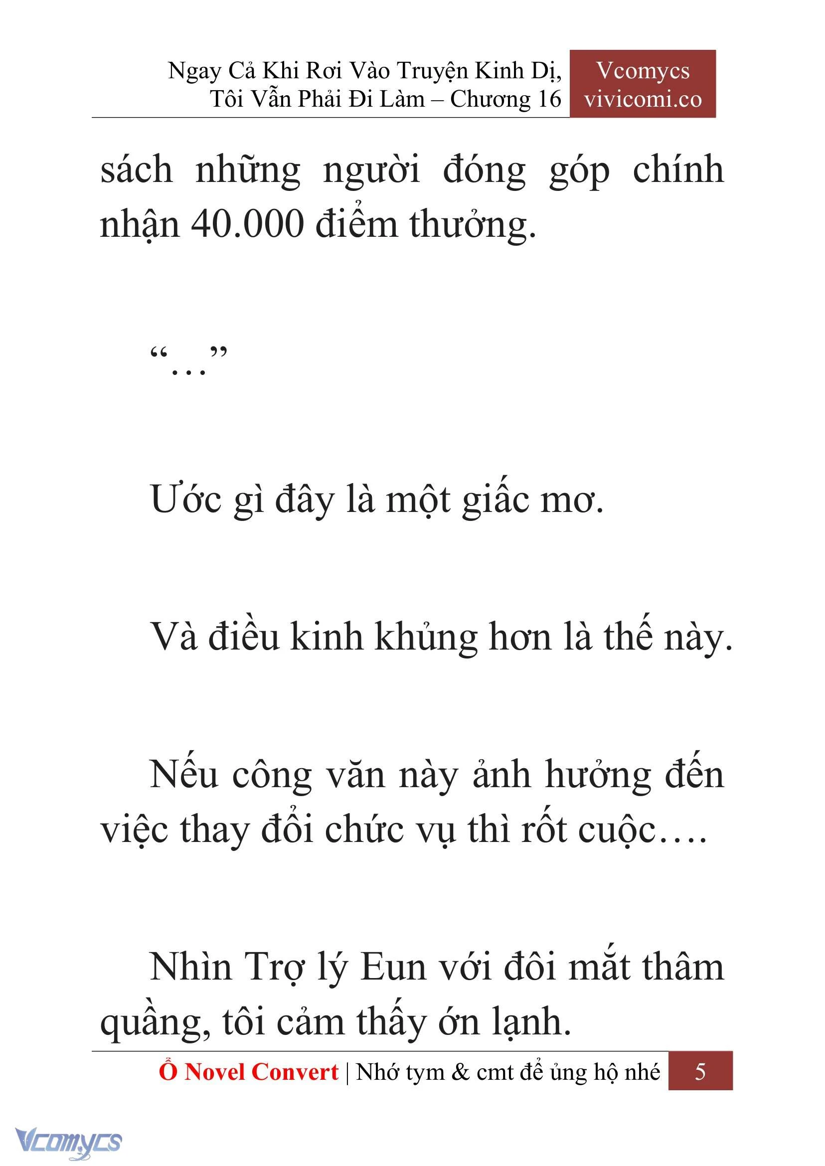 [Novel] Ngay Cả Khi Rơi Vào Truyện Kinh Dị, Tôi Vẫn Phải Đi Làm Chapter  16 - 7