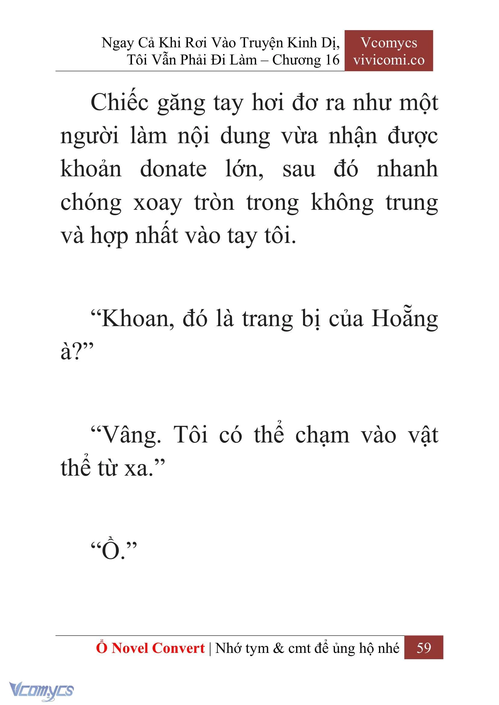 [Novel] Ngay Cả Khi Rơi Vào Truyện Kinh Dị, Tôi Vẫn Phải Đi Làm Chapter  16 - 61