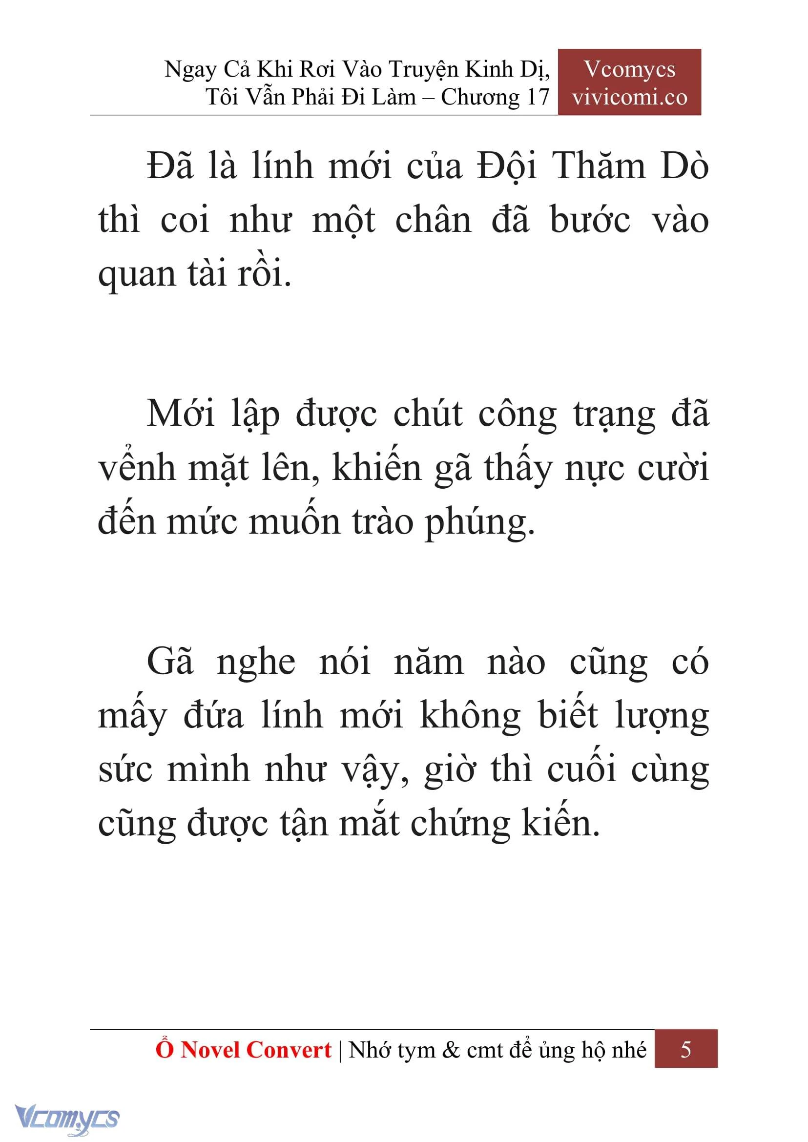 [Novel] Ngay Cả Khi Rơi Vào Truyện Kinh Dị, Tôi Vẫn Phải Đi Làm Chapter  17 - 7