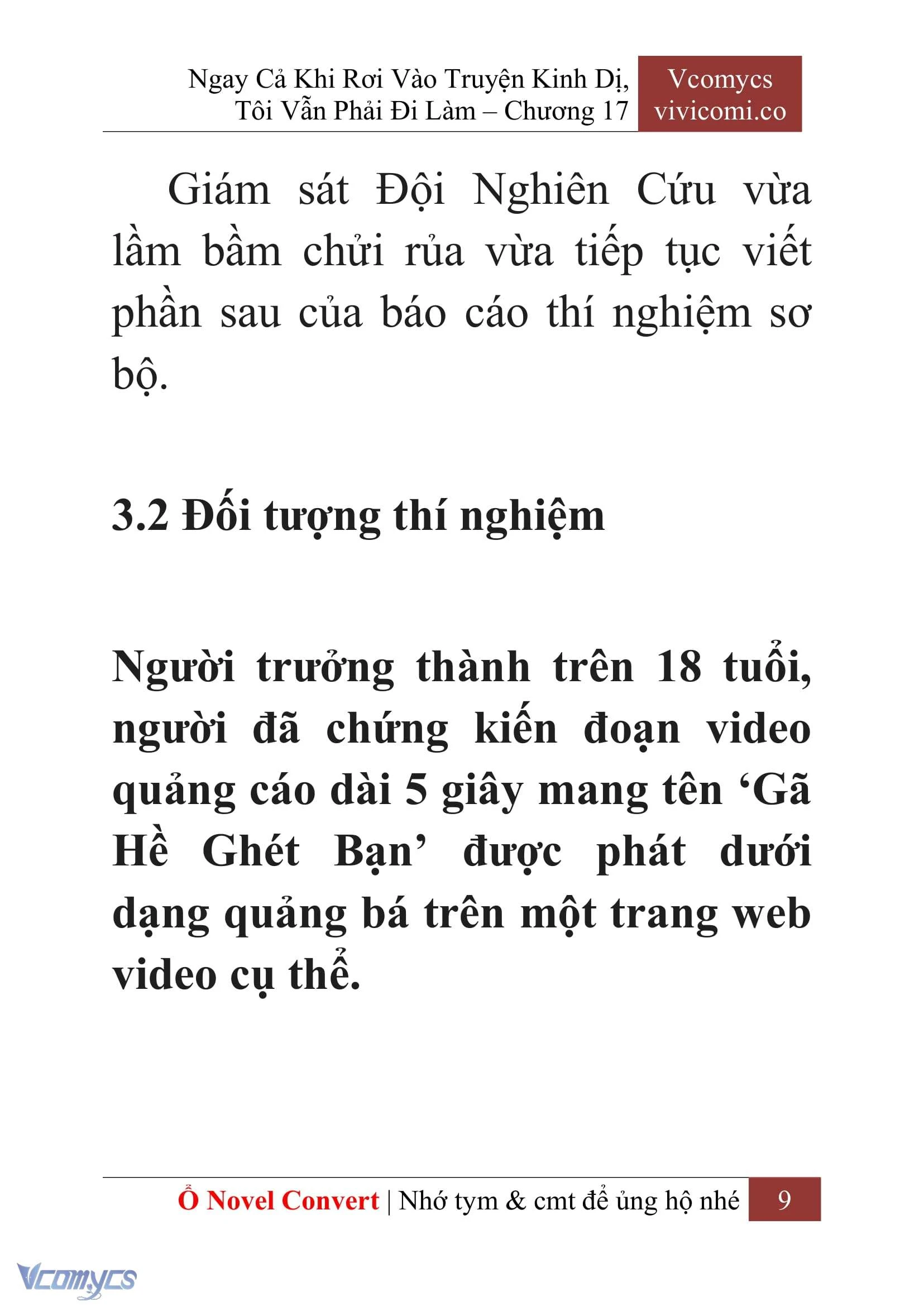 [Novel] Ngay Cả Khi Rơi Vào Truyện Kinh Dị, Tôi Vẫn Phải Đi Làm Chapter  17 - 11