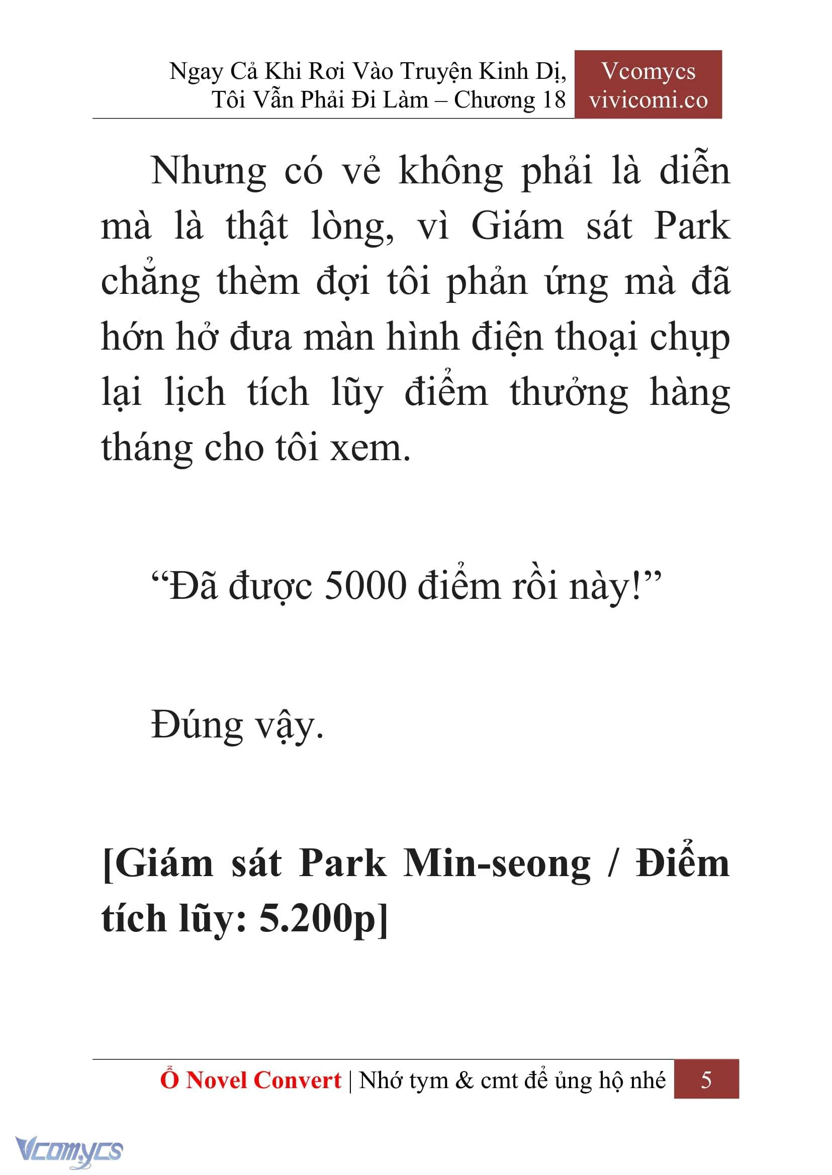 [Novel] Ngay Cả Khi Rơi Vào Truyện Kinh Dị, Tôi Vẫn Phải Đi Làm Chapter  18 - 7