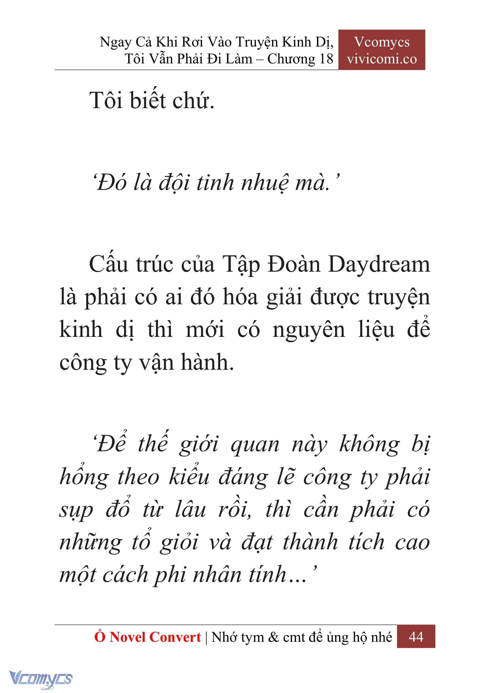 [Novel] Ngay Cả Khi Rơi Vào Truyện Kinh Dị, Tôi Vẫn Phải Đi Làm Chapter  18 - 46