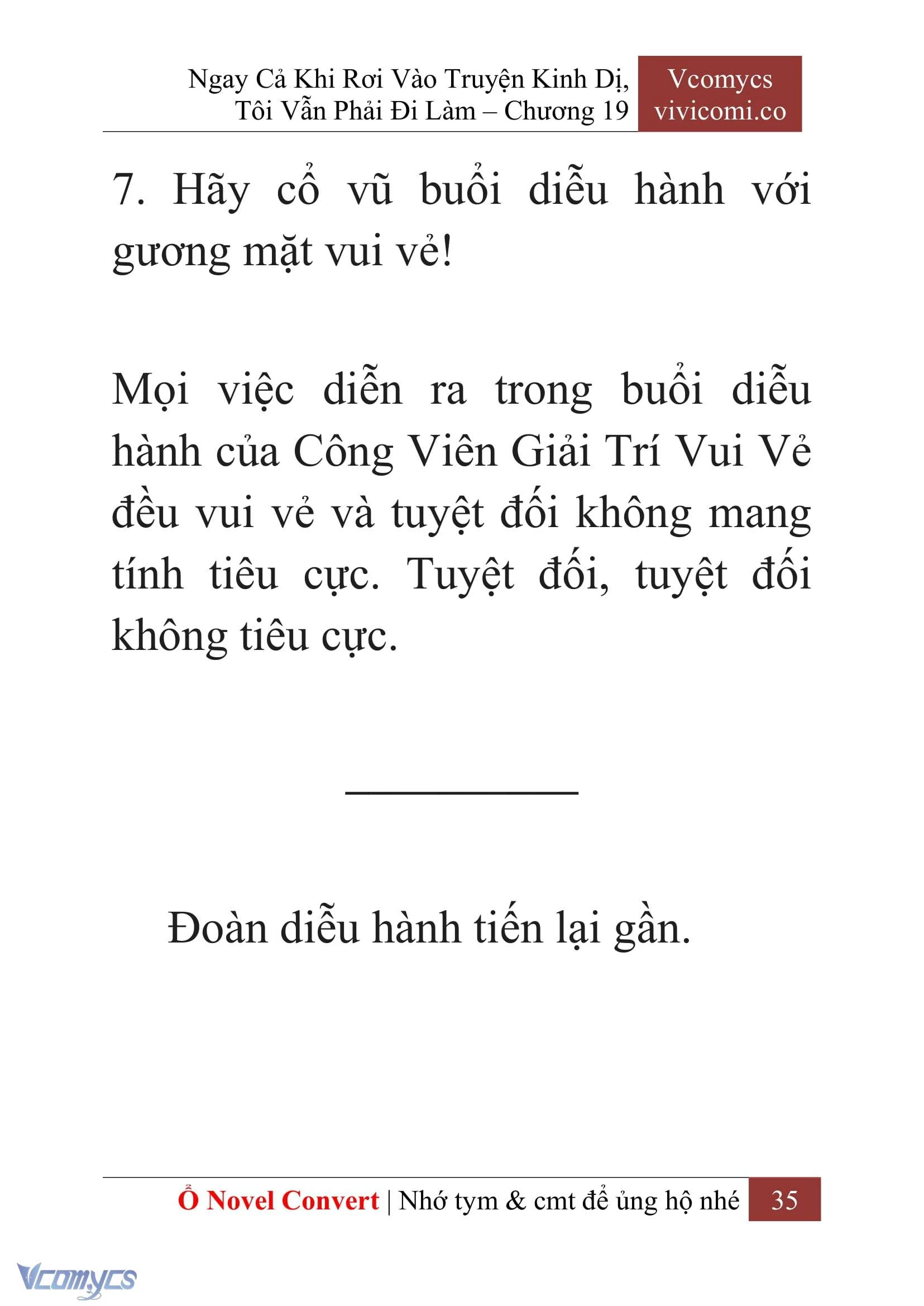 [Novel] Ngay Cả Khi Rơi Vào Truyện Kinh Dị, Tôi Vẫn Phải Đi Làm Chapter  19 - 37