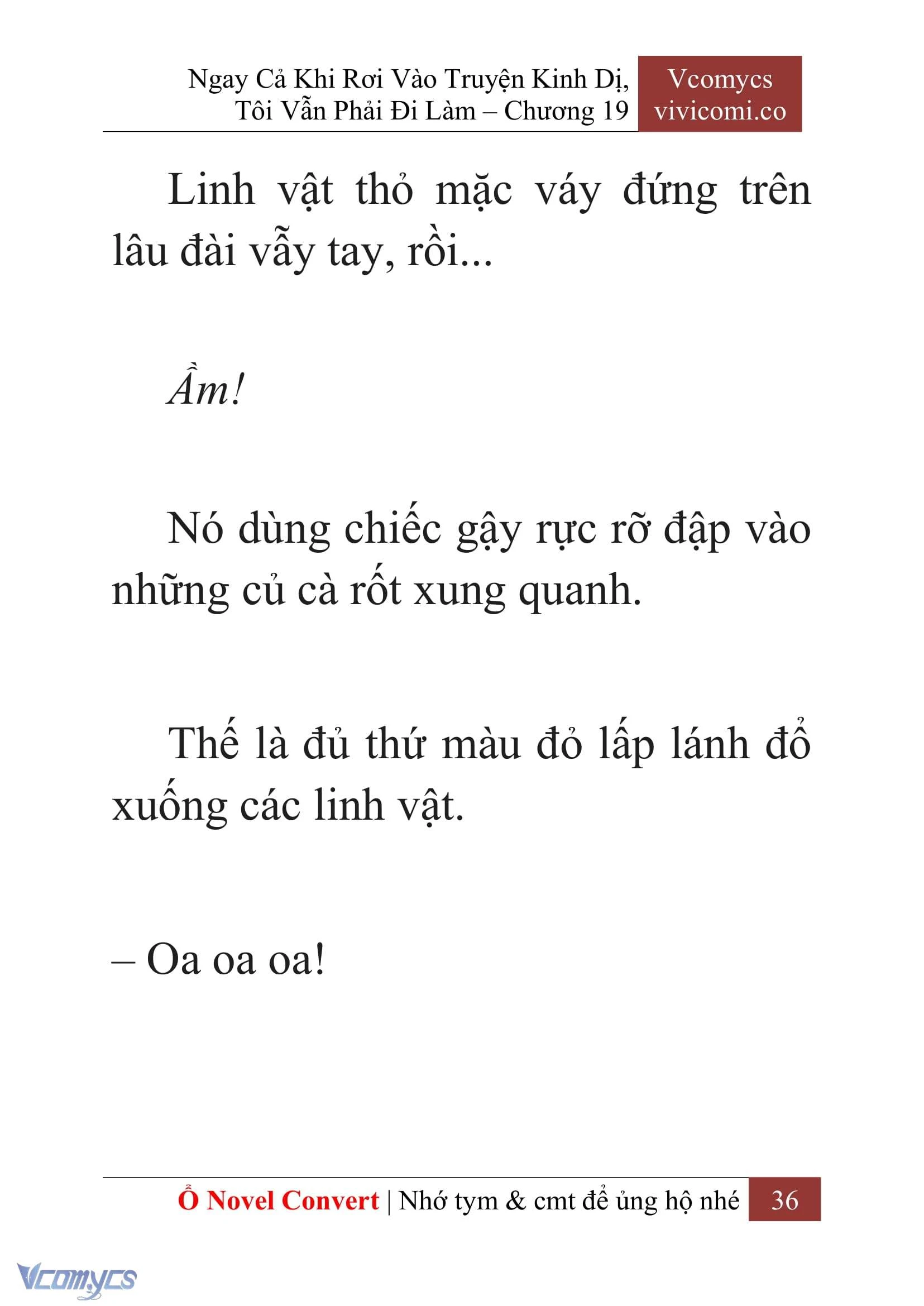 [Novel] Ngay Cả Khi Rơi Vào Truyện Kinh Dị, Tôi Vẫn Phải Đi Làm Chapter  19 - 38