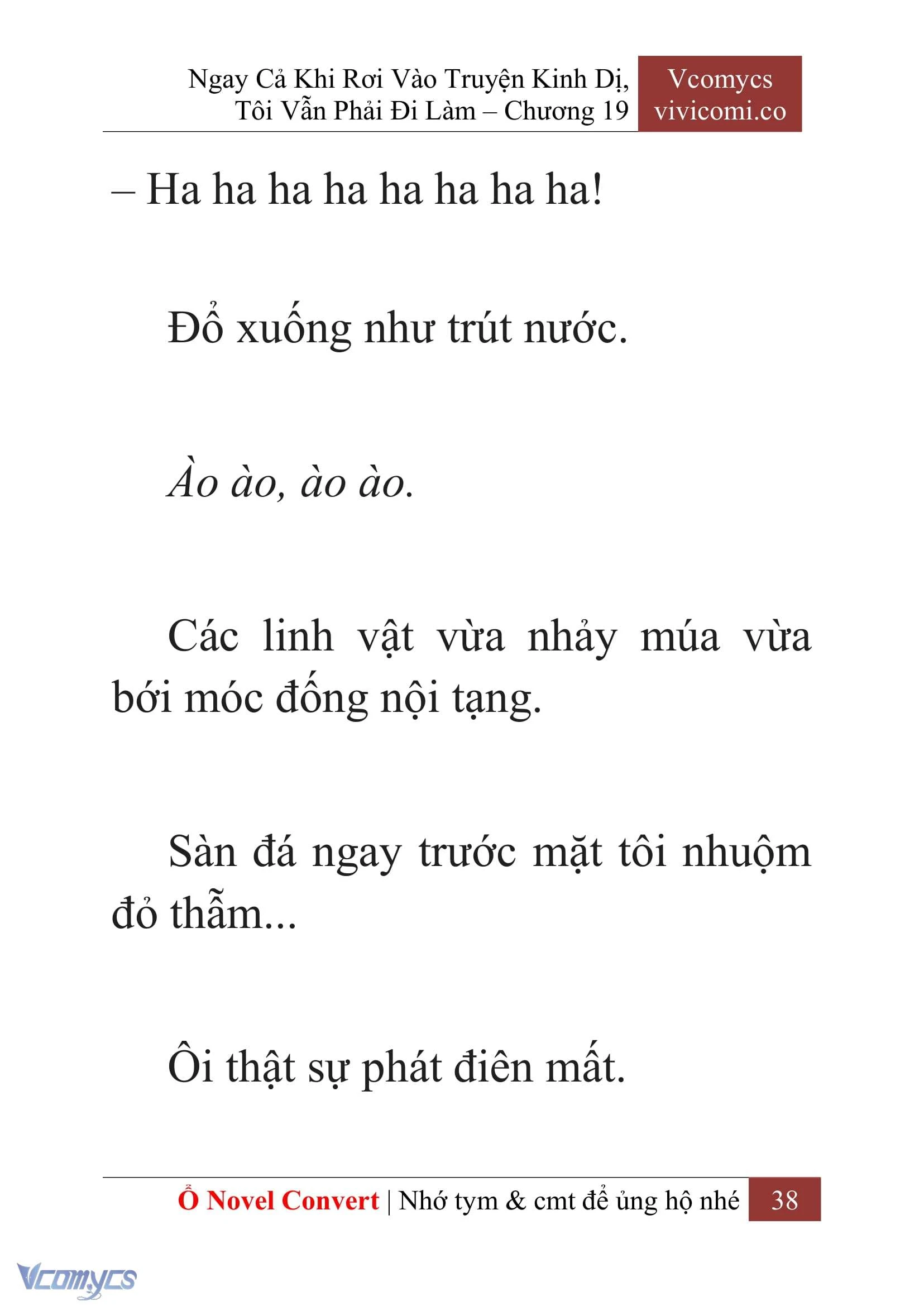 [Novel] Ngay Cả Khi Rơi Vào Truyện Kinh Dị, Tôi Vẫn Phải Đi Làm Chapter  19 - 40