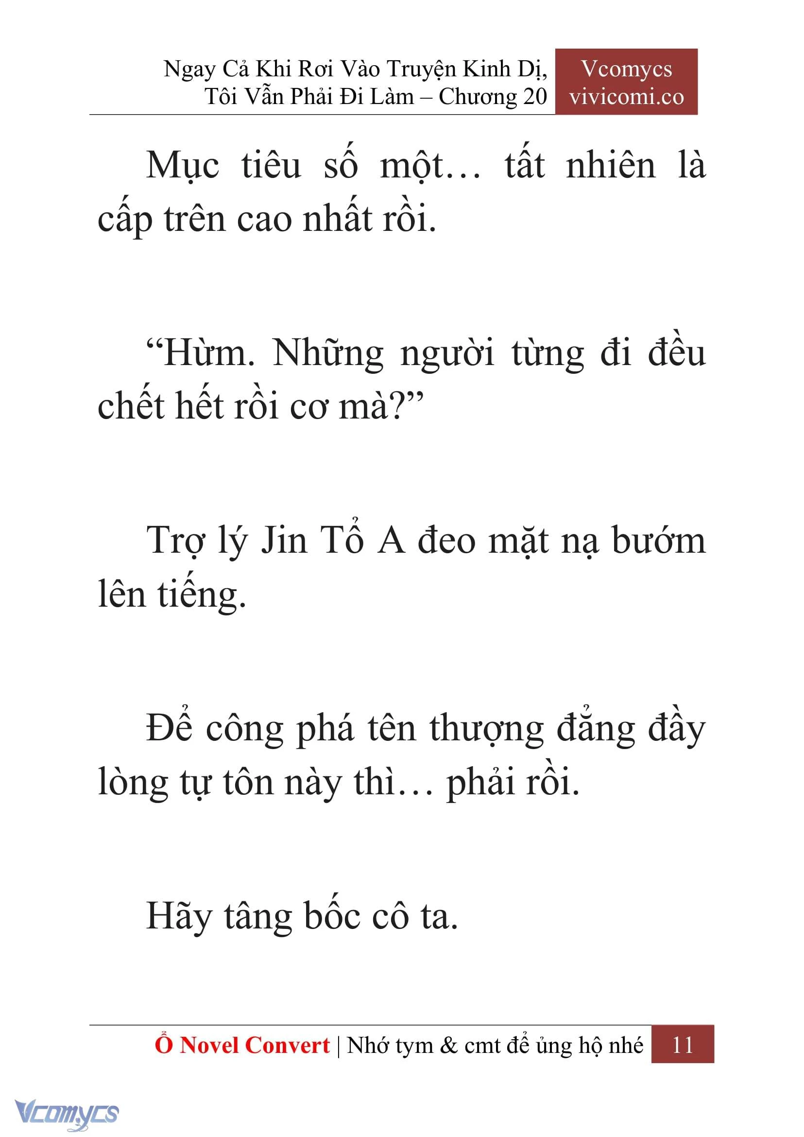 [Novel] Ngay Cả Khi Rơi Vào Truyện Kinh Dị, Tôi Vẫn Phải Đi Làm Chapter  20 - 13