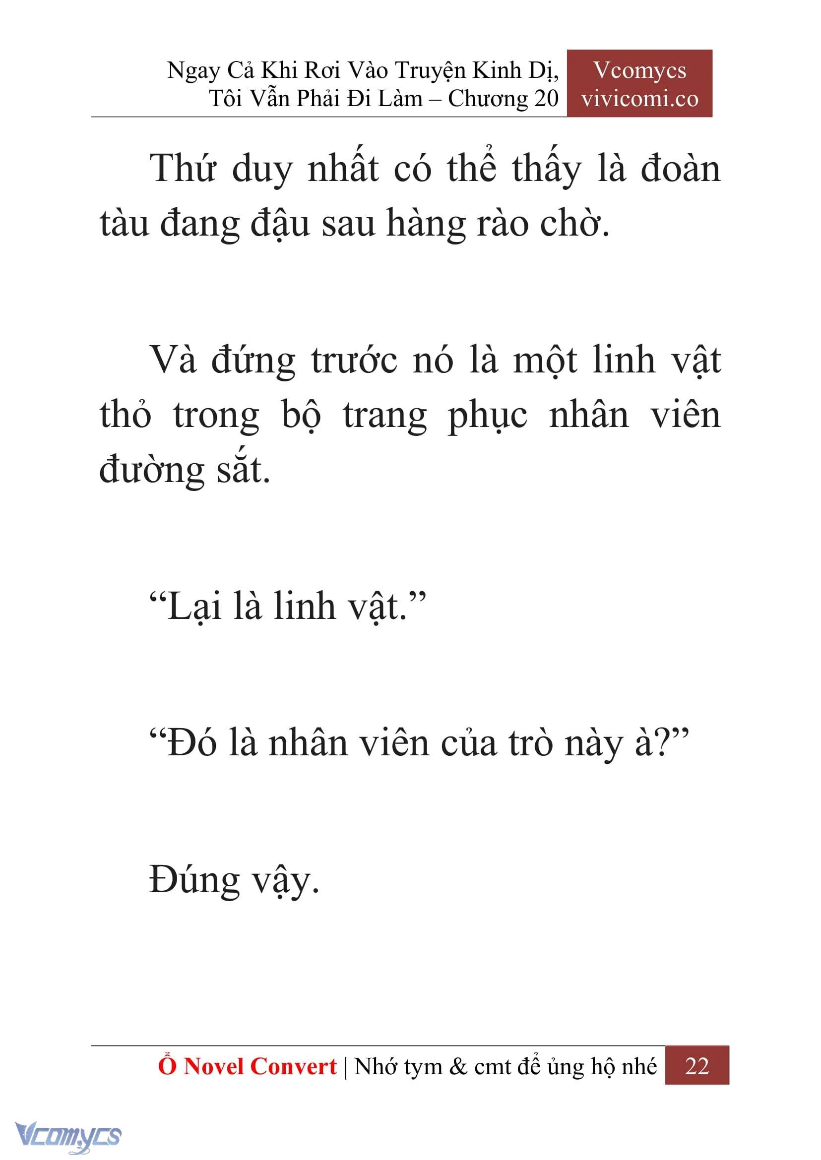 [Novel] Ngay Cả Khi Rơi Vào Truyện Kinh Dị, Tôi Vẫn Phải Đi Làm Chapter  20 - 24