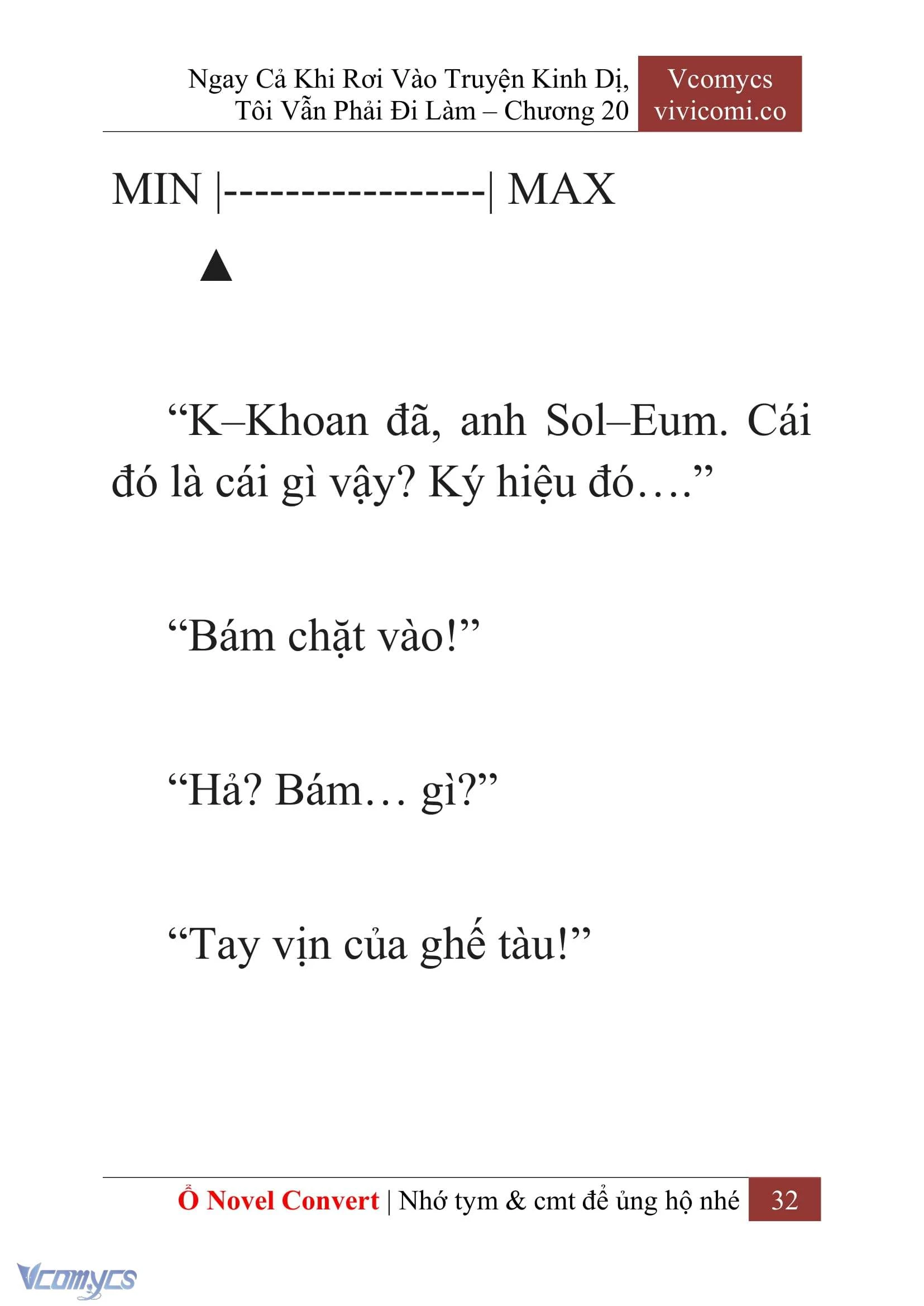 [Novel] Ngay Cả Khi Rơi Vào Truyện Kinh Dị, Tôi Vẫn Phải Đi Làm Chapter  20 - 34