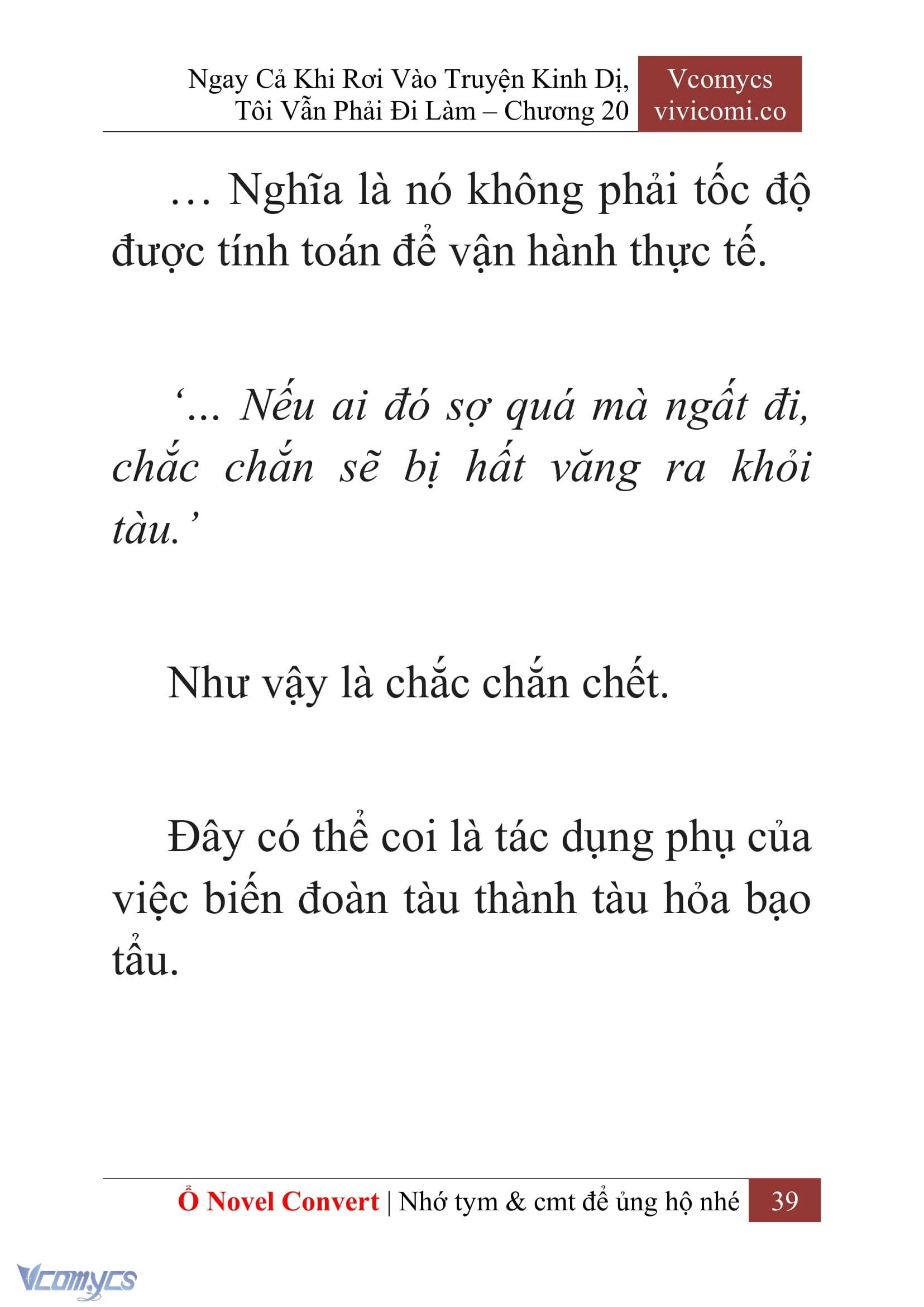 [Novel] Ngay Cả Khi Rơi Vào Truyện Kinh Dị, Tôi Vẫn Phải Đi Làm Chapter  20 - 41