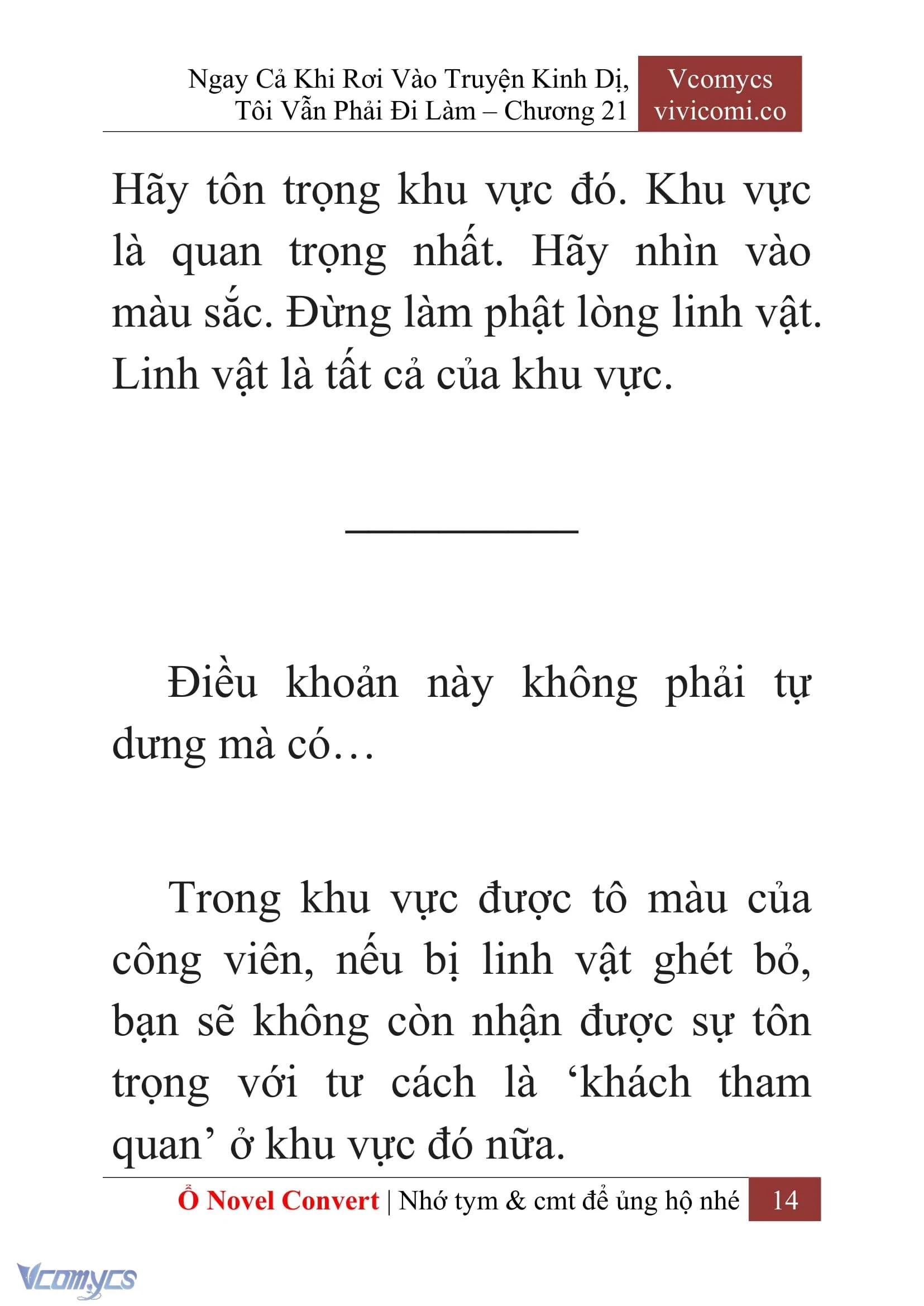 [Novel] Ngay Cả Khi Rơi Vào Truyện Kinh Dị, Tôi Vẫn Phải Đi Làm Chapter  21 - 16