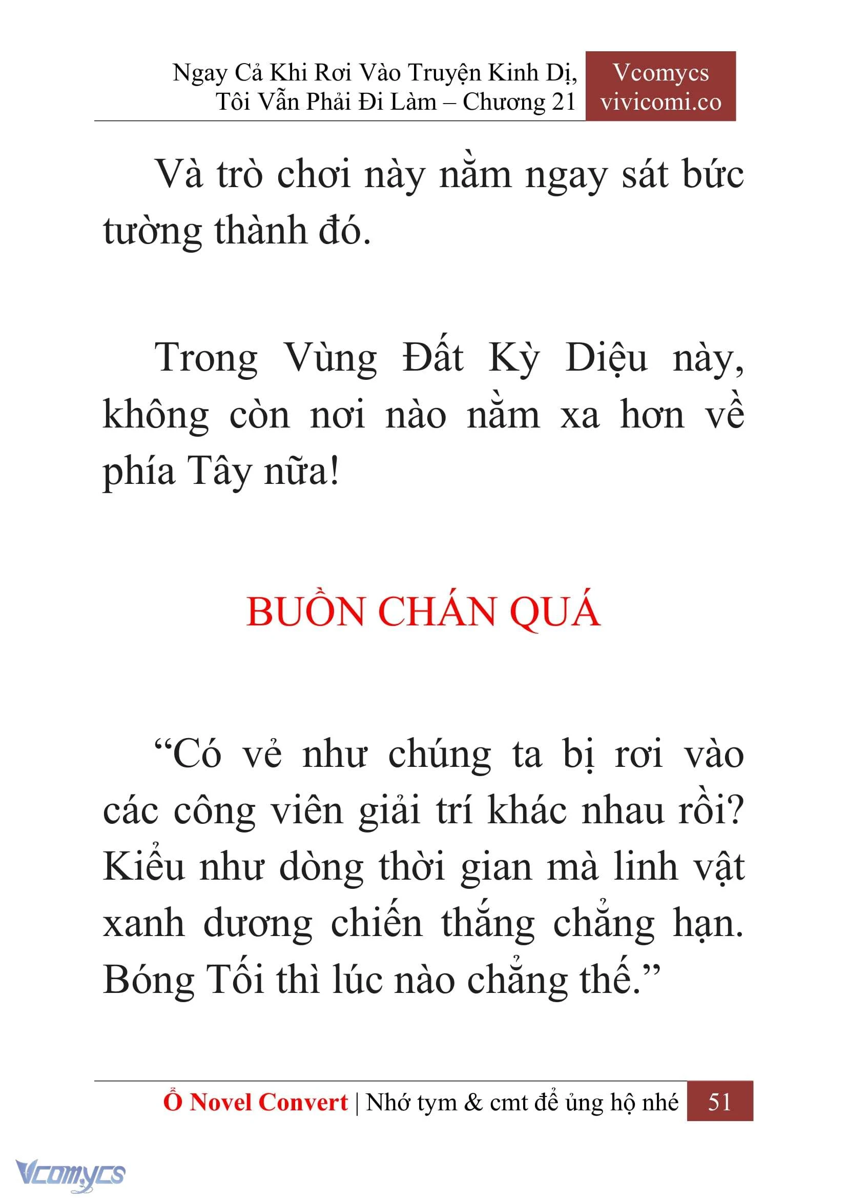[Novel] Ngay Cả Khi Rơi Vào Truyện Kinh Dị, Tôi Vẫn Phải Đi Làm Chapter  21 - 53