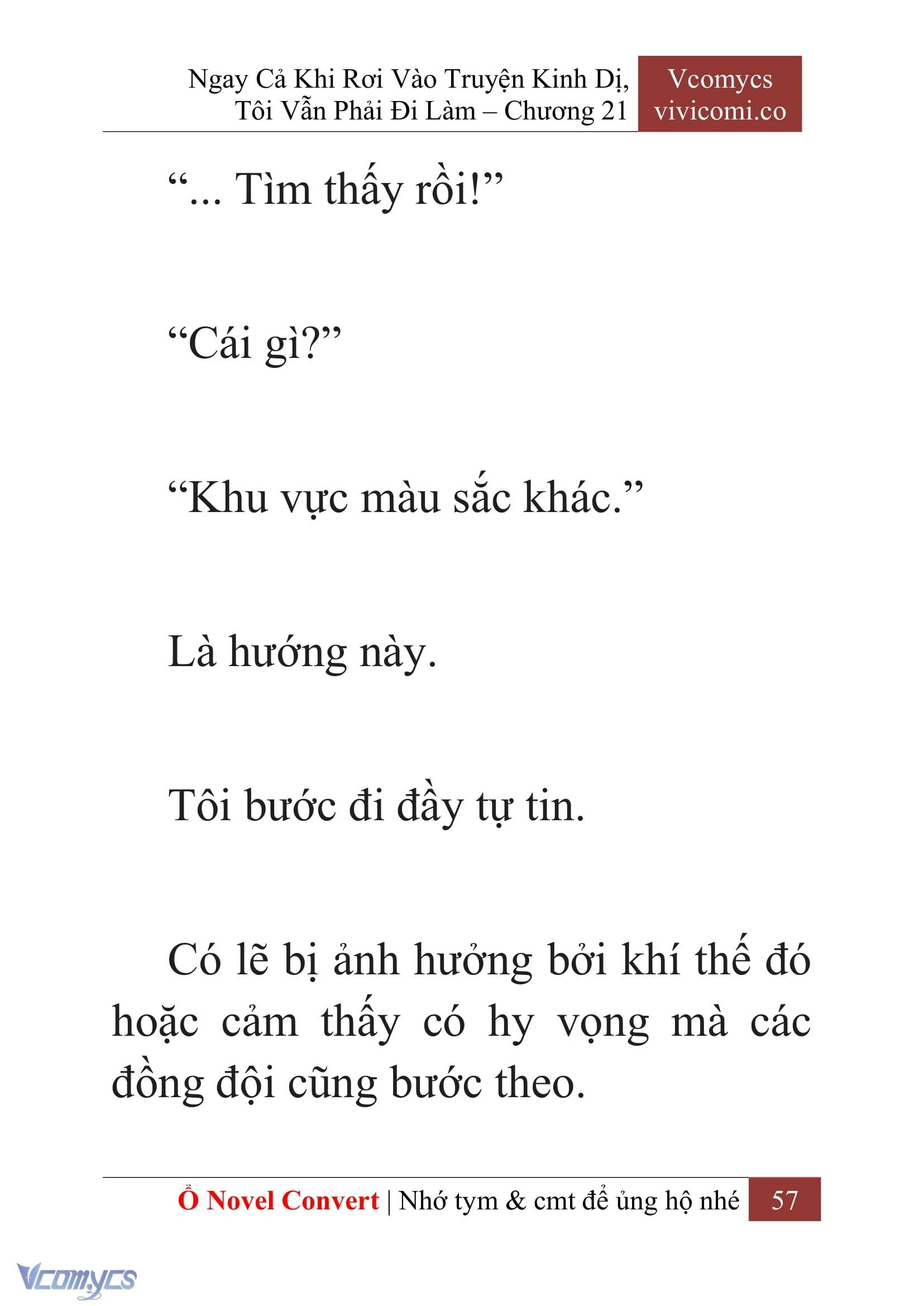 [Novel] Ngay Cả Khi Rơi Vào Truyện Kinh Dị, Tôi Vẫn Phải Đi Làm Chapter  21 - 59