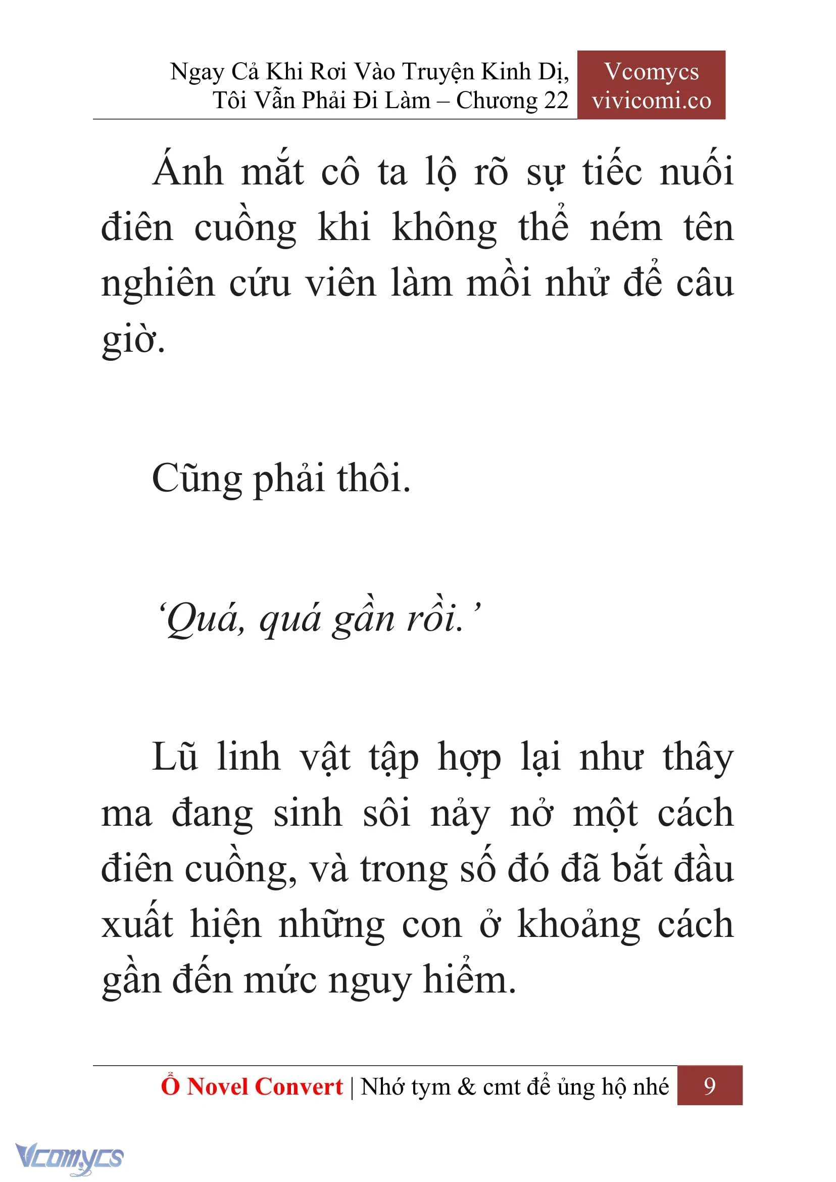[Novel] Ngay Cả Khi Rơi Vào Truyện Kinh Dị, Tôi Vẫn Phải Đi Làm Chapter  22 - 11