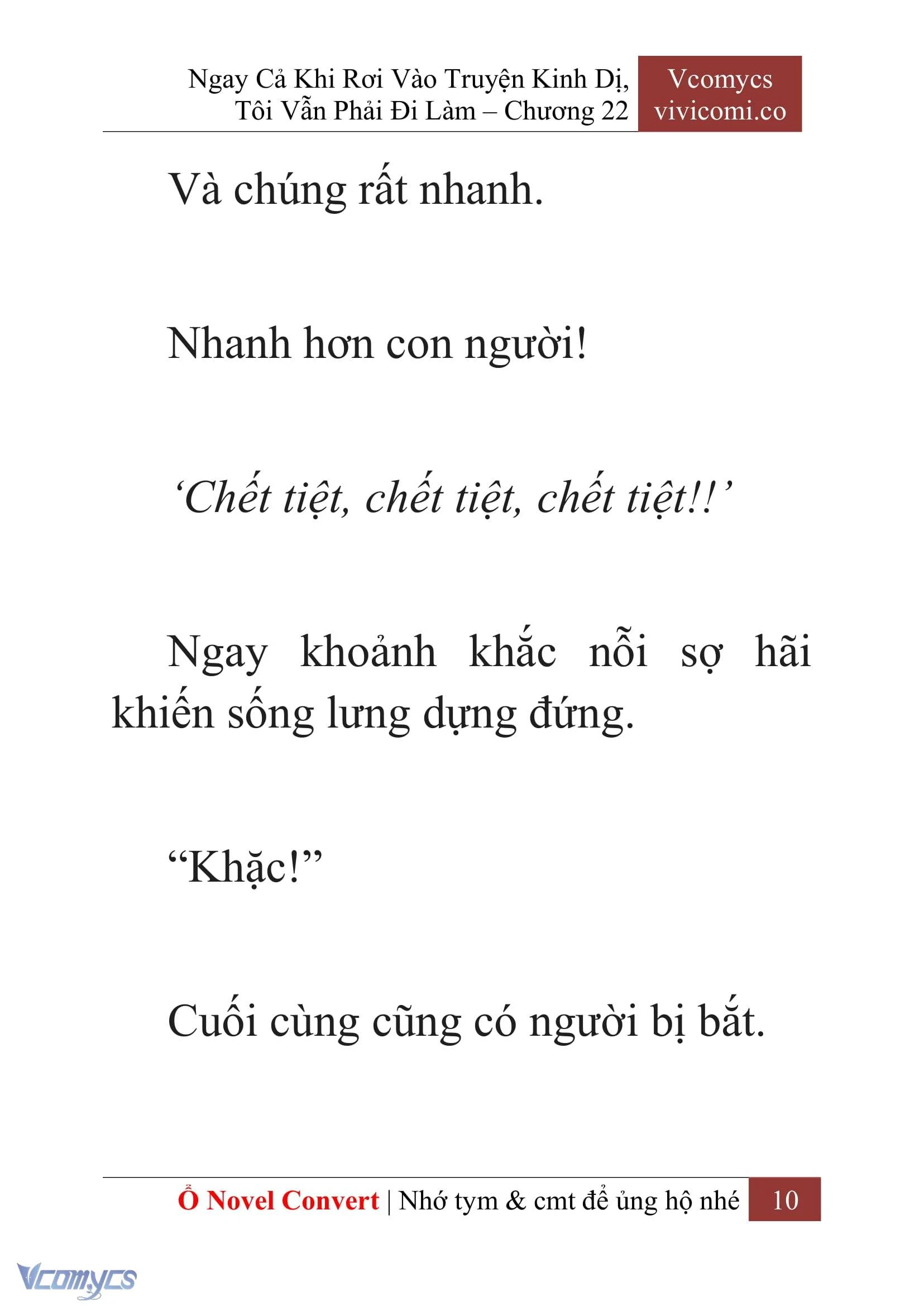 [Novel] Ngay Cả Khi Rơi Vào Truyện Kinh Dị, Tôi Vẫn Phải Đi Làm Chapter  22 - 12
