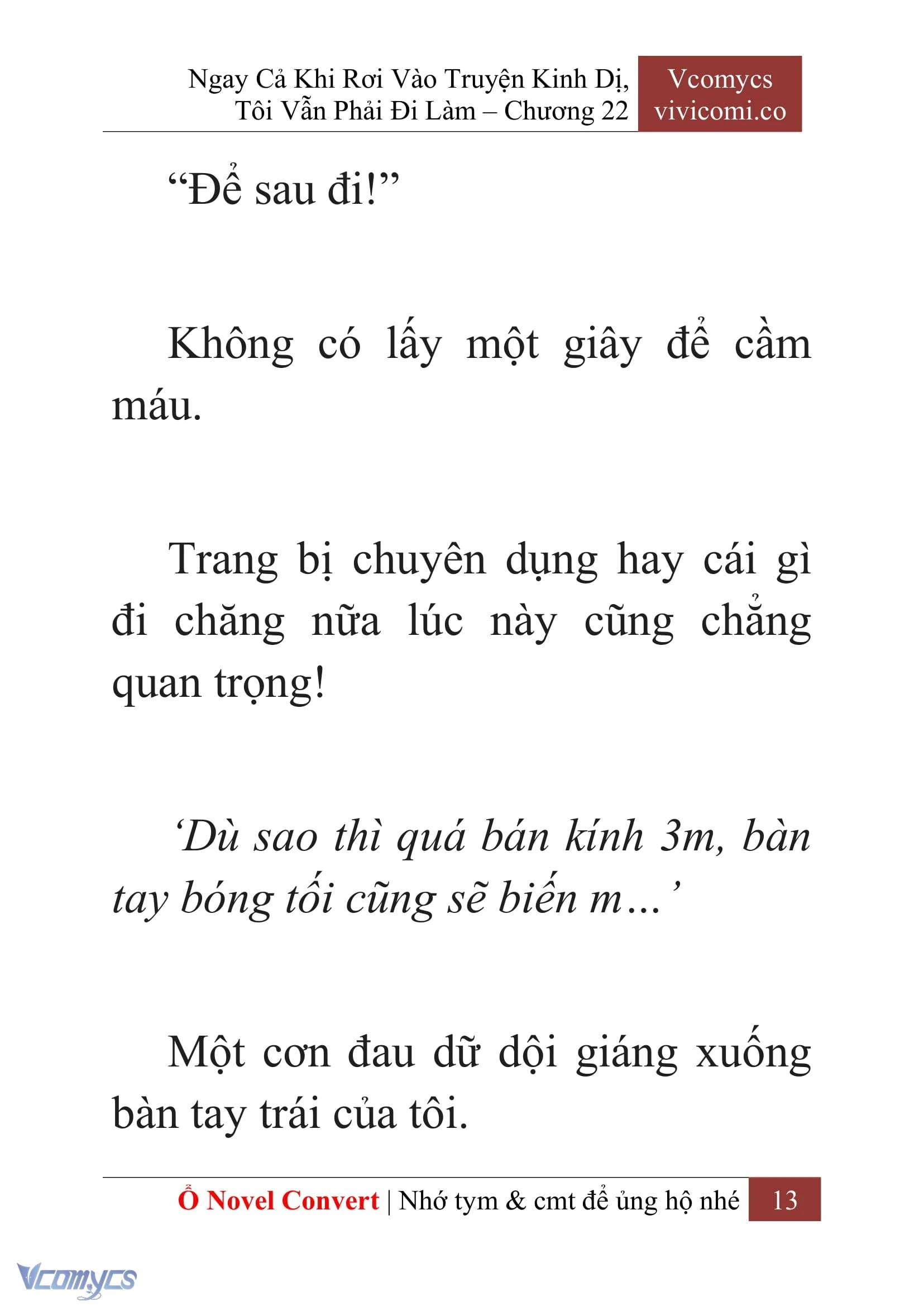 [Novel] Ngay Cả Khi Rơi Vào Truyện Kinh Dị, Tôi Vẫn Phải Đi Làm Chapter  22 - 15