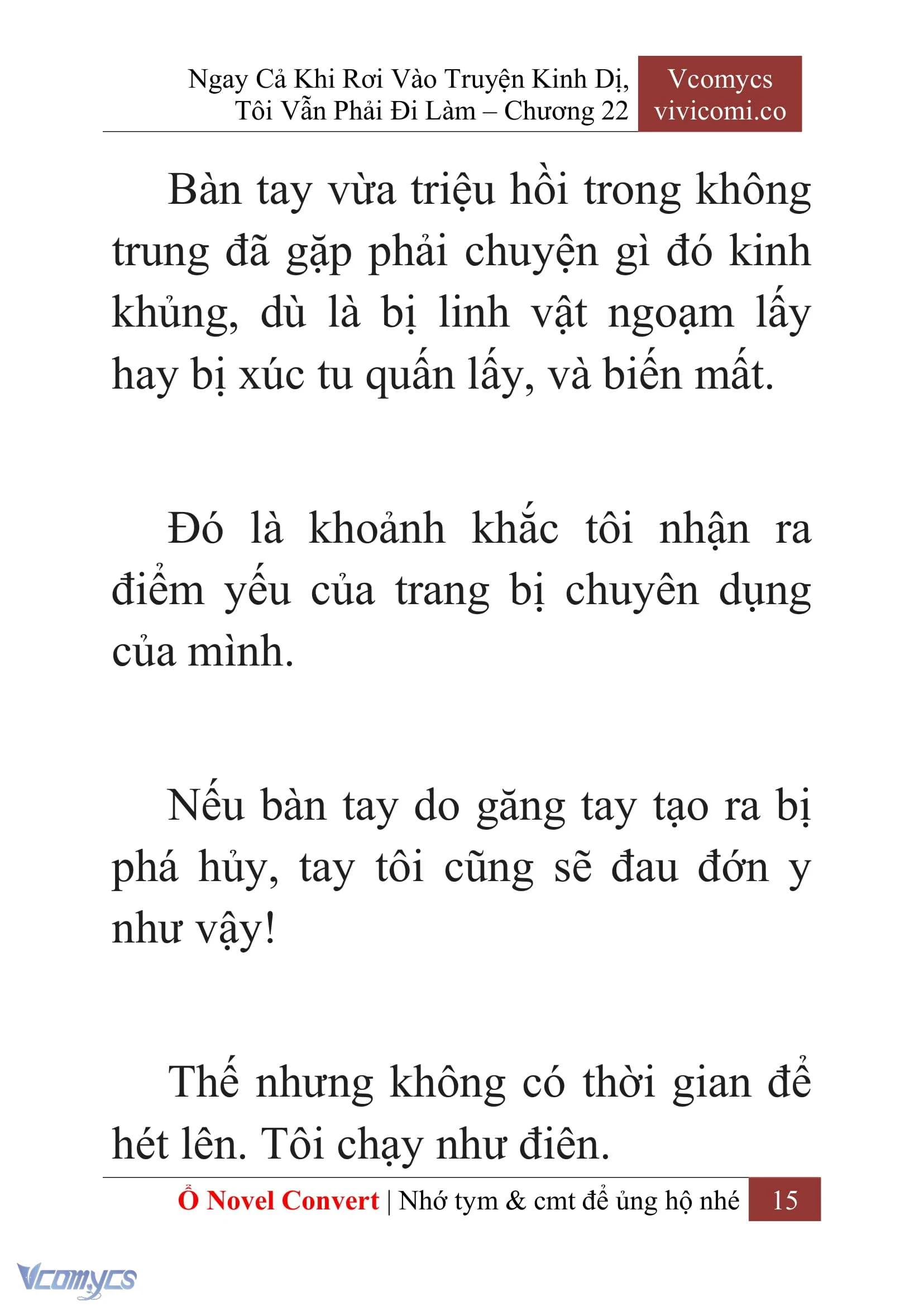 [Novel] Ngay Cả Khi Rơi Vào Truyện Kinh Dị, Tôi Vẫn Phải Đi Làm Chapter  22 - 17