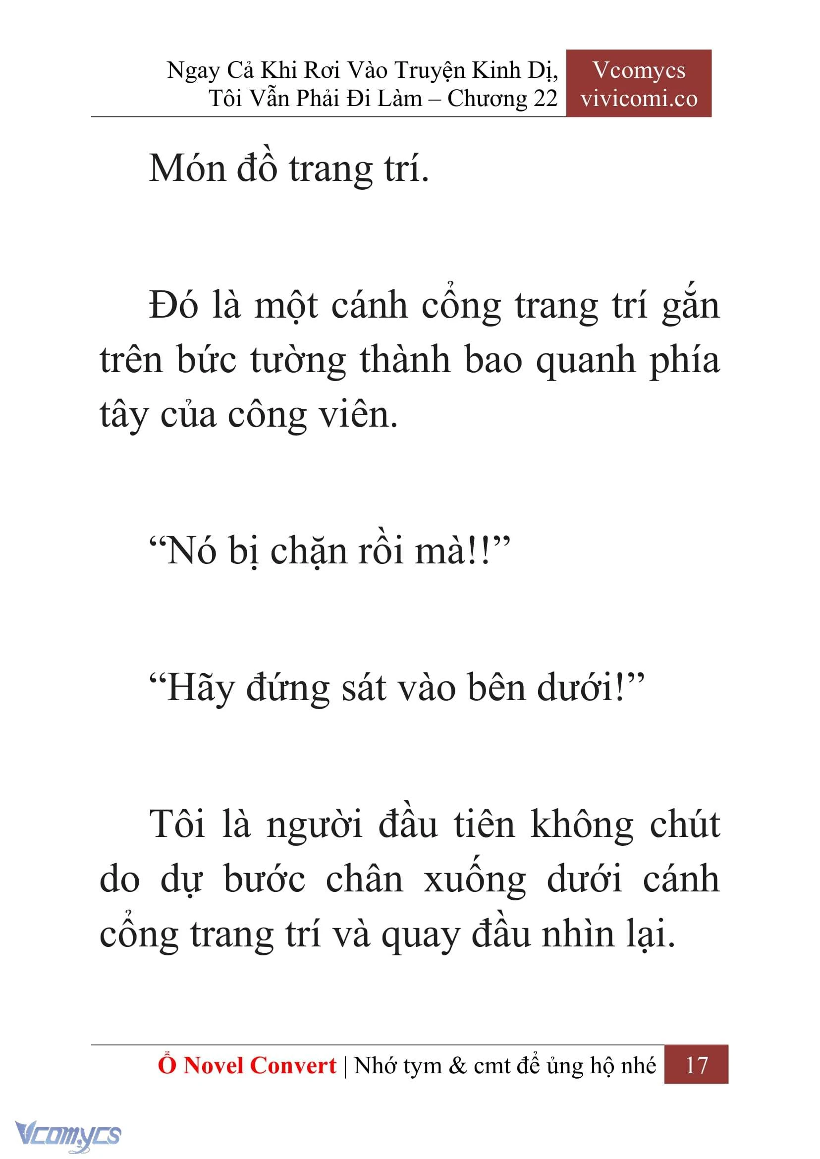 [Novel] Ngay Cả Khi Rơi Vào Truyện Kinh Dị, Tôi Vẫn Phải Đi Làm Chapter  22 - 19