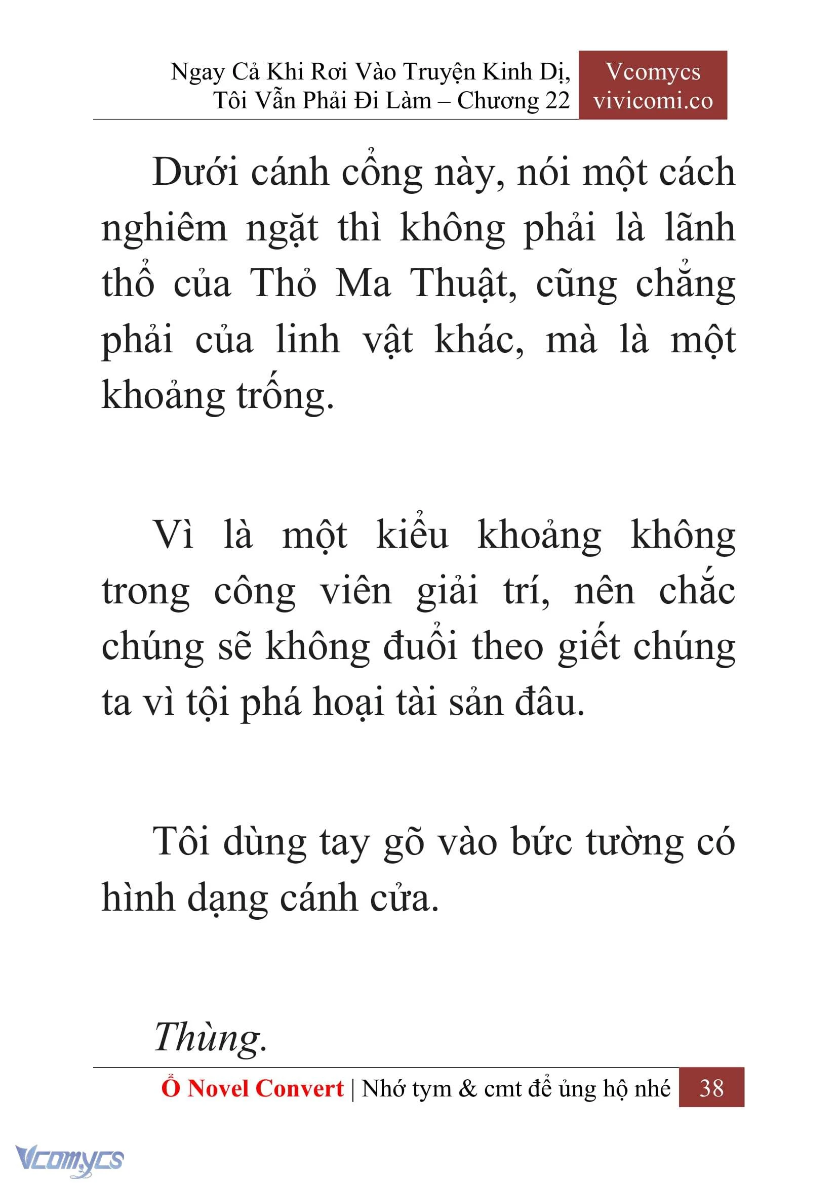 [Novel] Ngay Cả Khi Rơi Vào Truyện Kinh Dị, Tôi Vẫn Phải Đi Làm Chapter  22 - 40