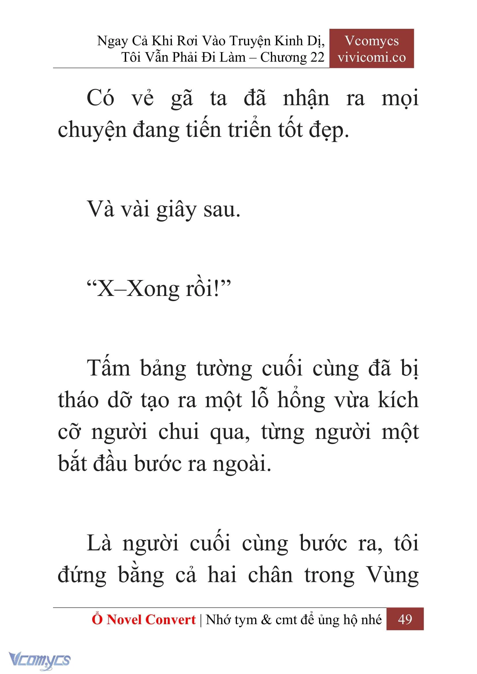 [Novel] Ngay Cả Khi Rơi Vào Truyện Kinh Dị, Tôi Vẫn Phải Đi Làm Chapter  22 - 51