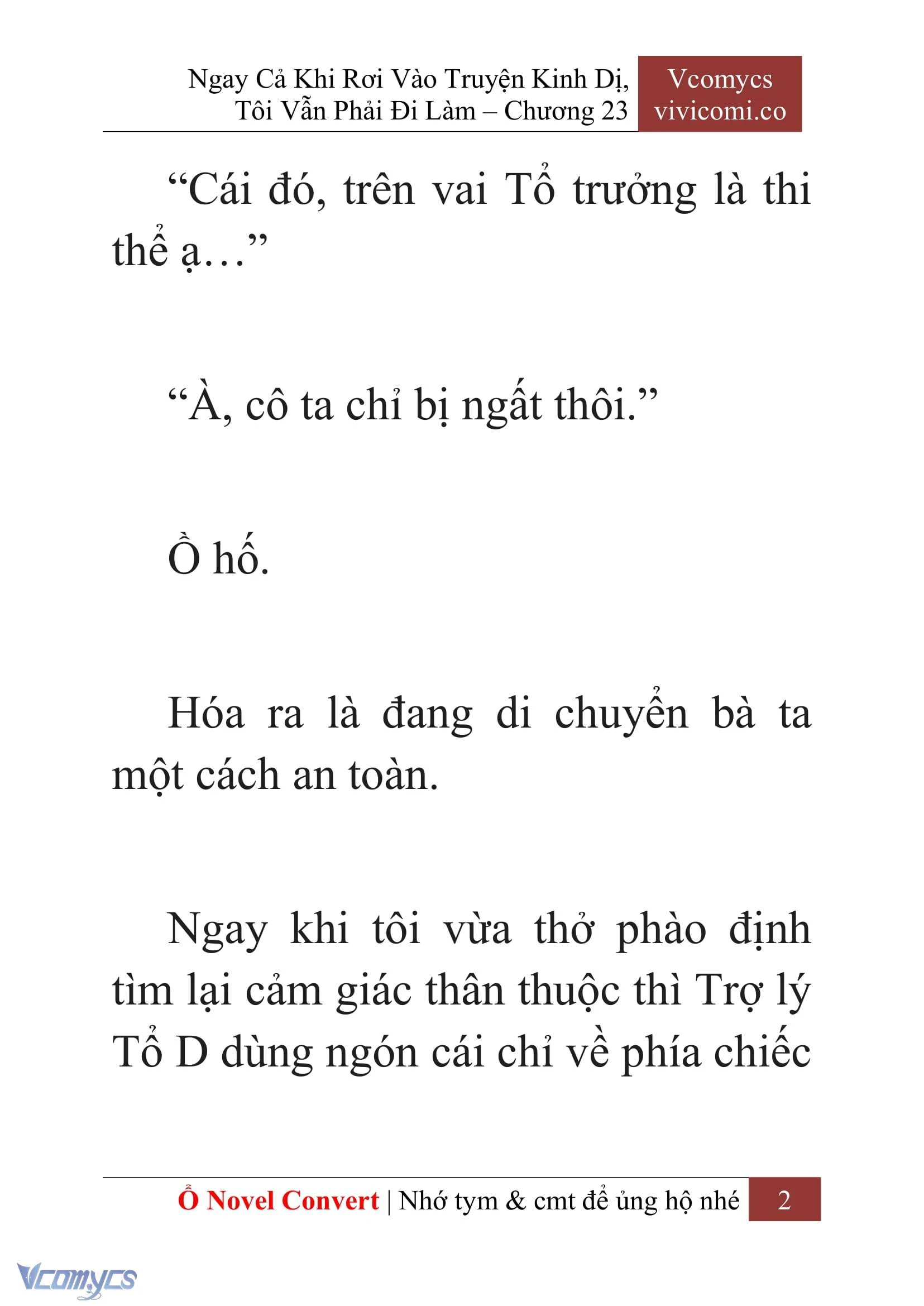 [Novel] Ngay Cả Khi Rơi Vào Truyện Kinh Dị, Tôi Vẫn Phải Đi Làm Chapter  23 - 4