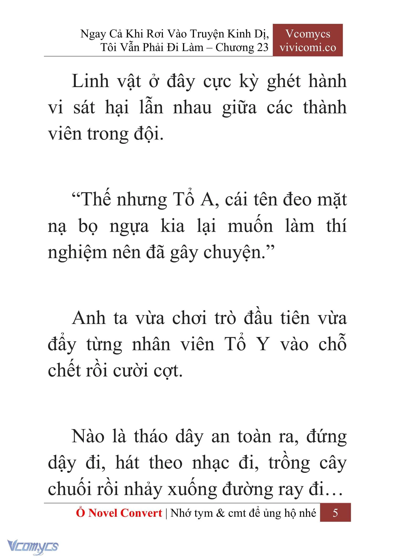 [Novel] Ngay Cả Khi Rơi Vào Truyện Kinh Dị, Tôi Vẫn Phải Đi Làm Chapter  23 - 7