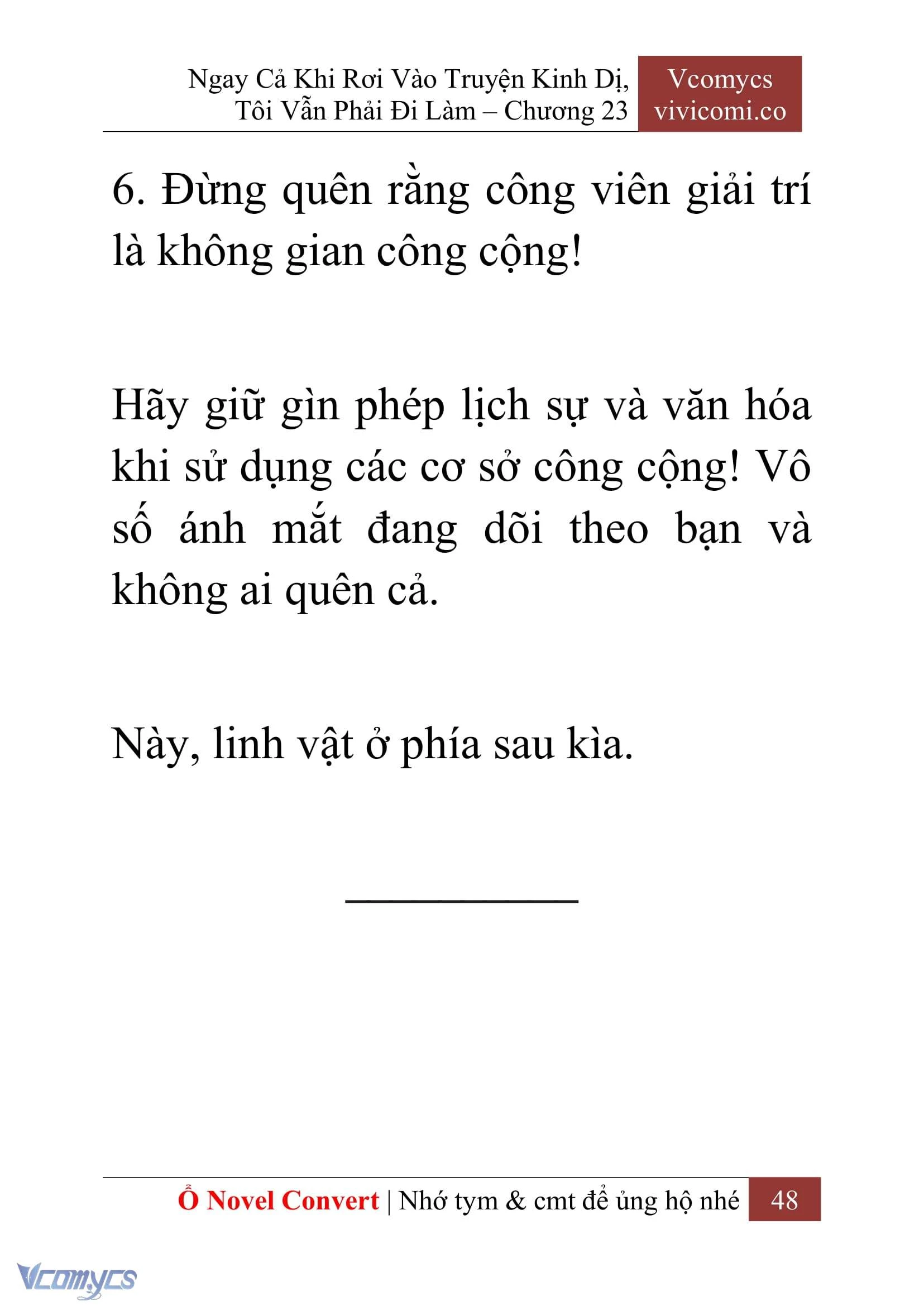 [Novel] Ngay Cả Khi Rơi Vào Truyện Kinh Dị, Tôi Vẫn Phải Đi Làm Chapter  23 - 50