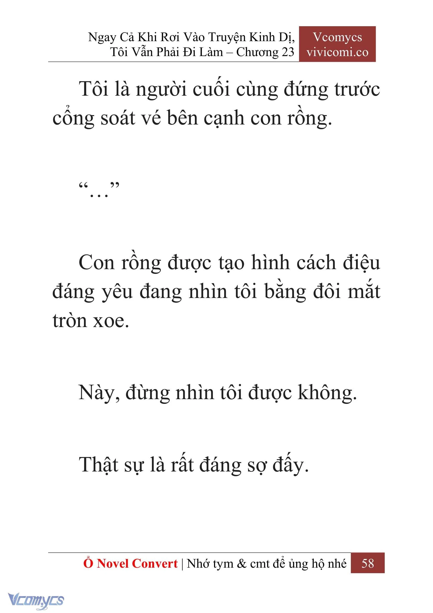 [Novel] Ngay Cả Khi Rơi Vào Truyện Kinh Dị, Tôi Vẫn Phải Đi Làm Chapter  23 - 60