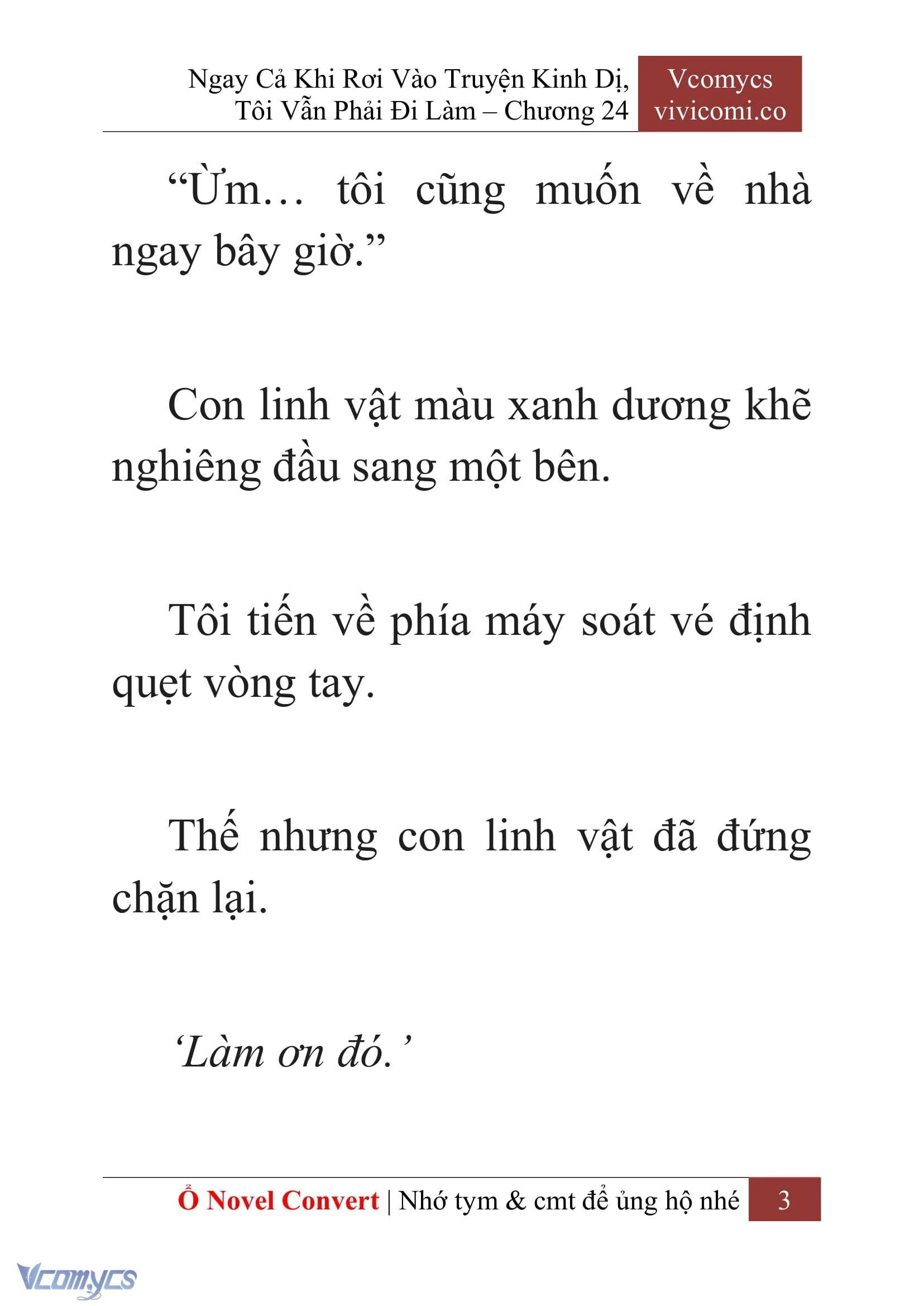 [Novel] Ngay Cả Khi Rơi Vào Truyện Kinh Dị, Tôi Vẫn Phải Đi Làm Chapter  24 - 5