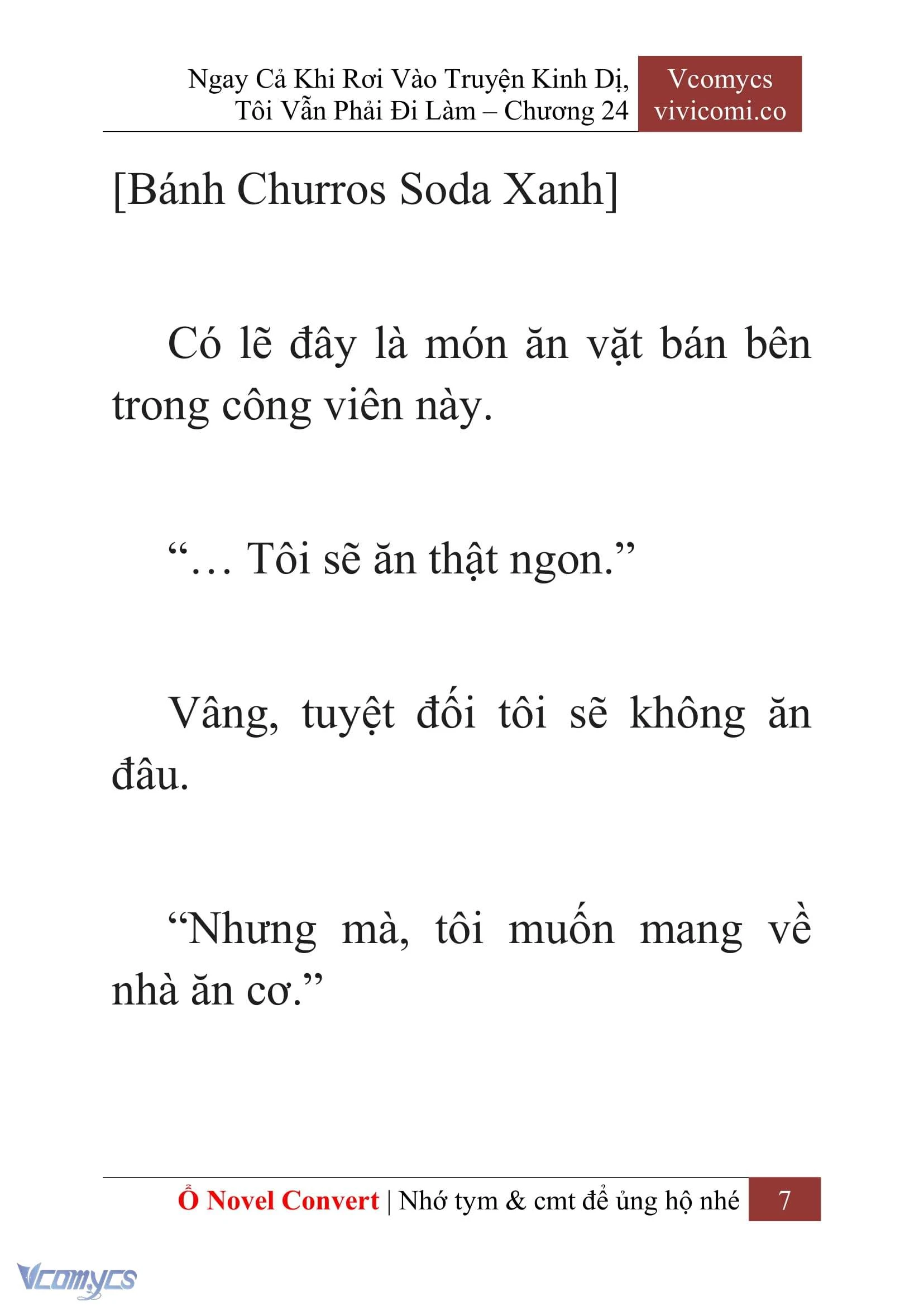 [Novel] Ngay Cả Khi Rơi Vào Truyện Kinh Dị, Tôi Vẫn Phải Đi Làm Chapter  24 - 9