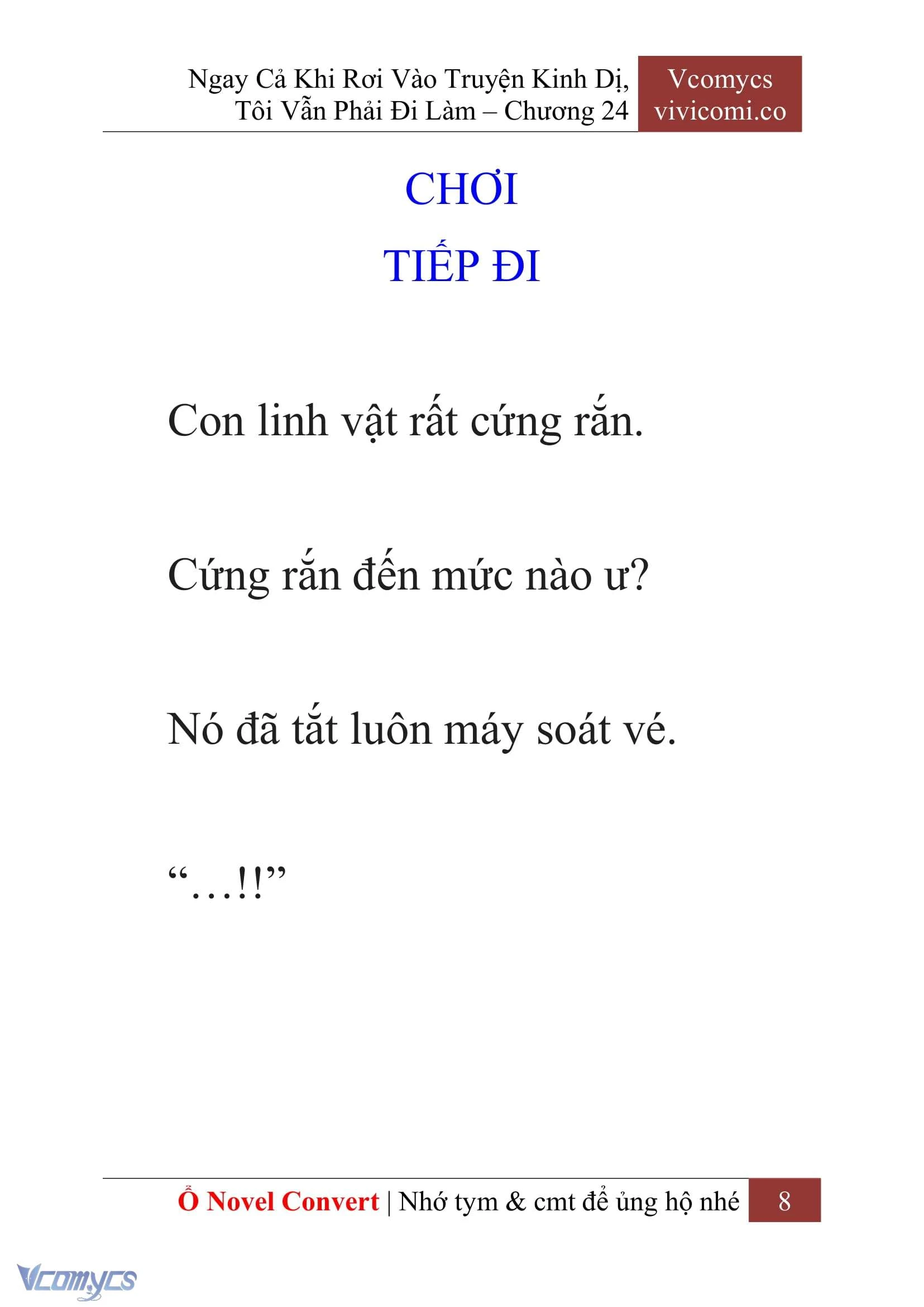 [Novel] Ngay Cả Khi Rơi Vào Truyện Kinh Dị, Tôi Vẫn Phải Đi Làm Chapter  24 - 10