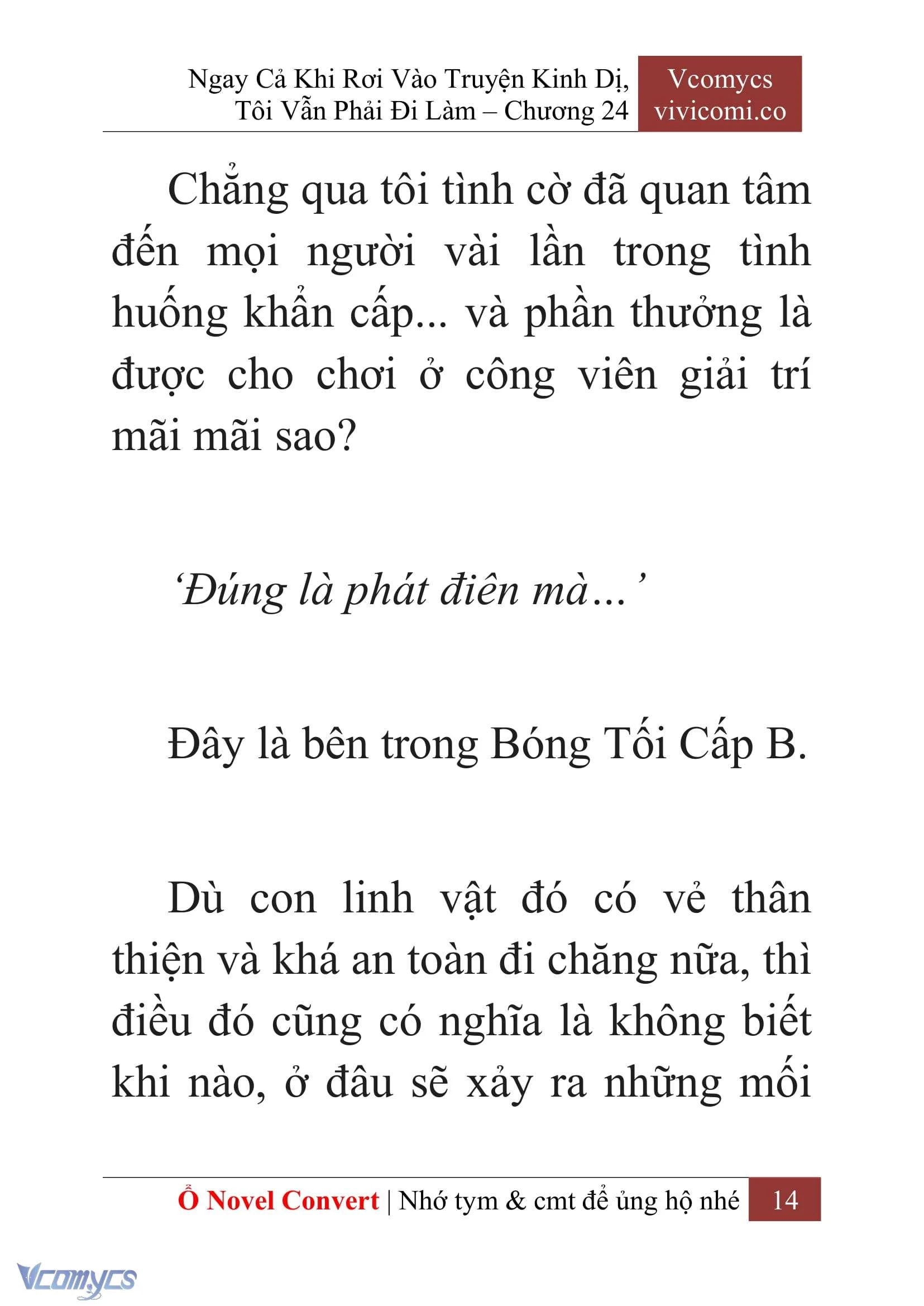 [Novel] Ngay Cả Khi Rơi Vào Truyện Kinh Dị, Tôi Vẫn Phải Đi Làm Chapter  24 - 16