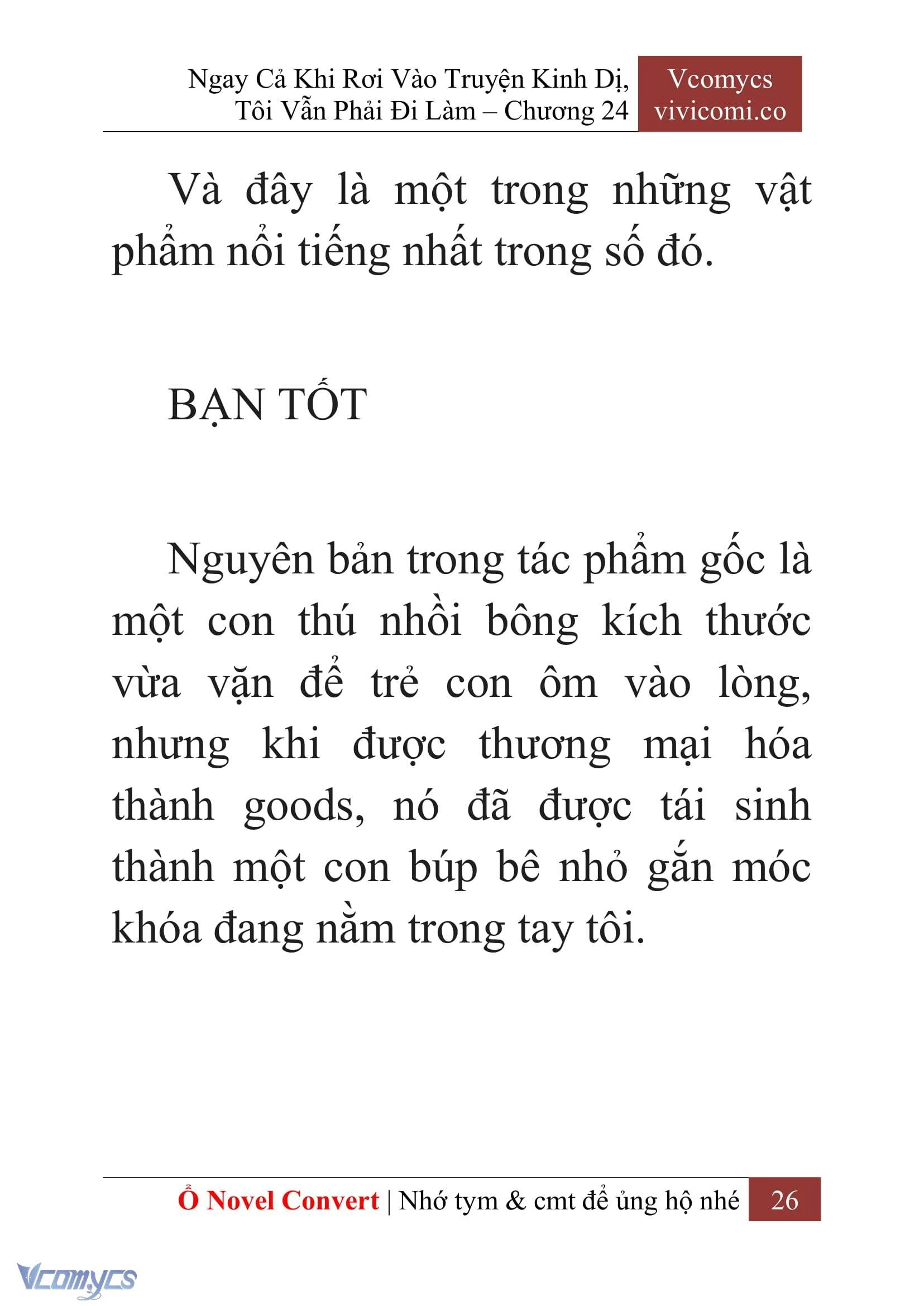 [Novel] Ngay Cả Khi Rơi Vào Truyện Kinh Dị, Tôi Vẫn Phải Đi Làm Chapter  24 - 28