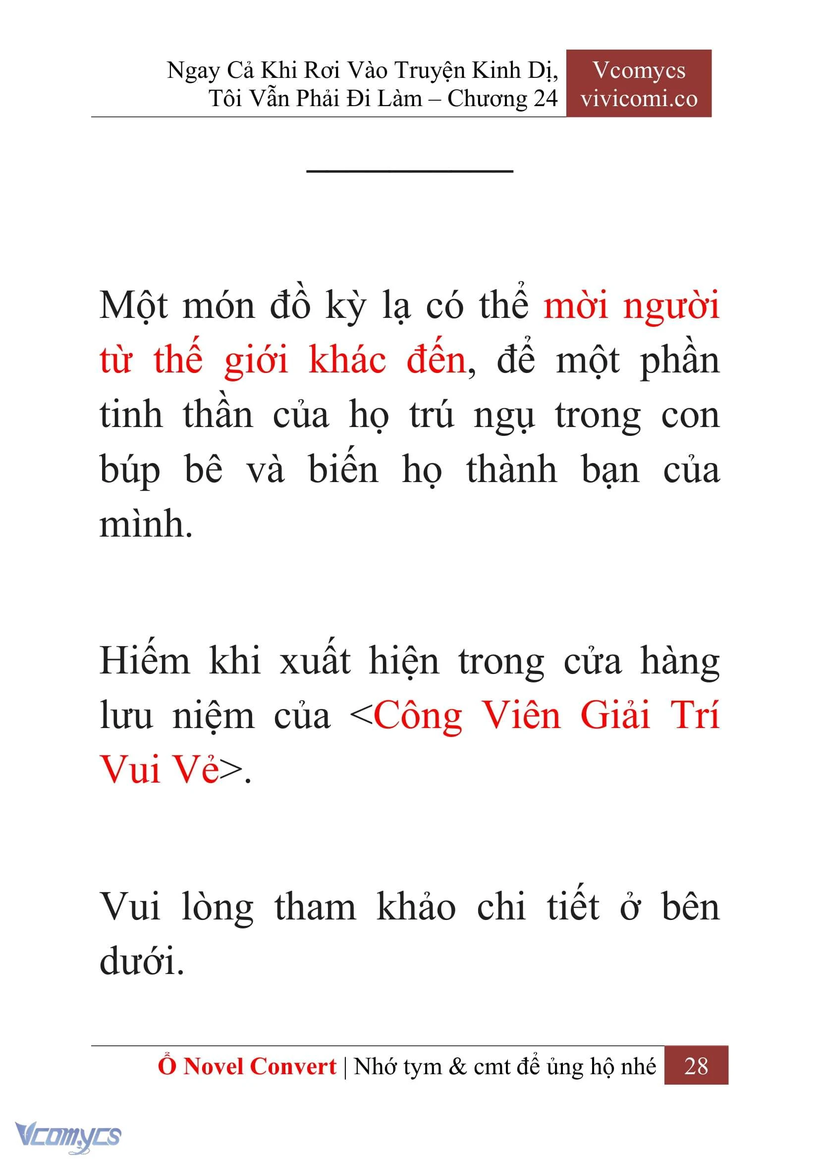 [Novel] Ngay Cả Khi Rơi Vào Truyện Kinh Dị, Tôi Vẫn Phải Đi Làm Chapter  24 - 30