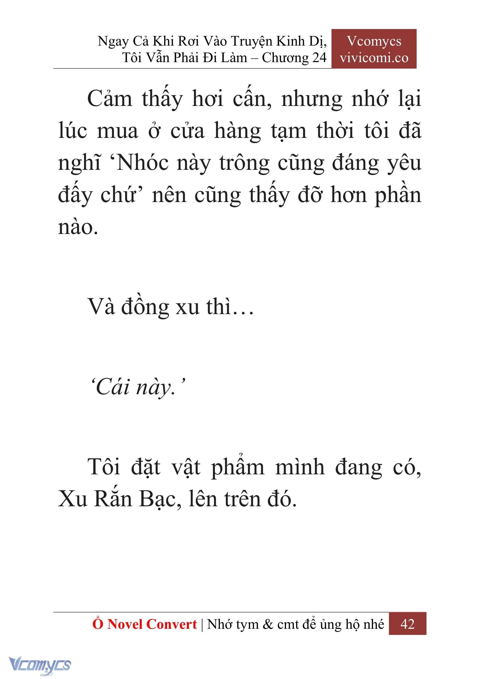 [Novel] Ngay Cả Khi Rơi Vào Truyện Kinh Dị, Tôi Vẫn Phải Đi Làm Chapter  24 - 44