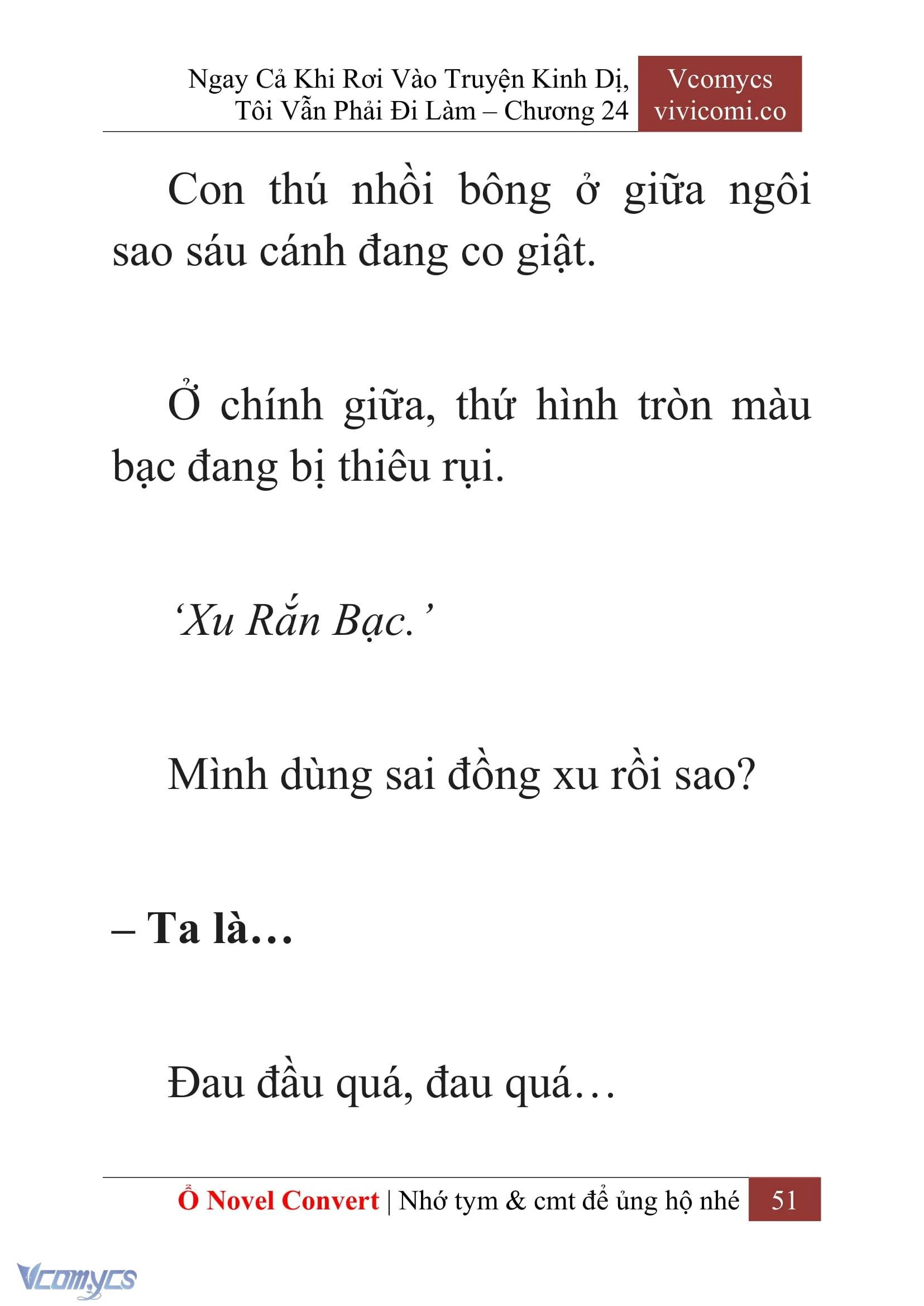 [Novel] Ngay Cả Khi Rơi Vào Truyện Kinh Dị, Tôi Vẫn Phải Đi Làm Chapter  24 - 53