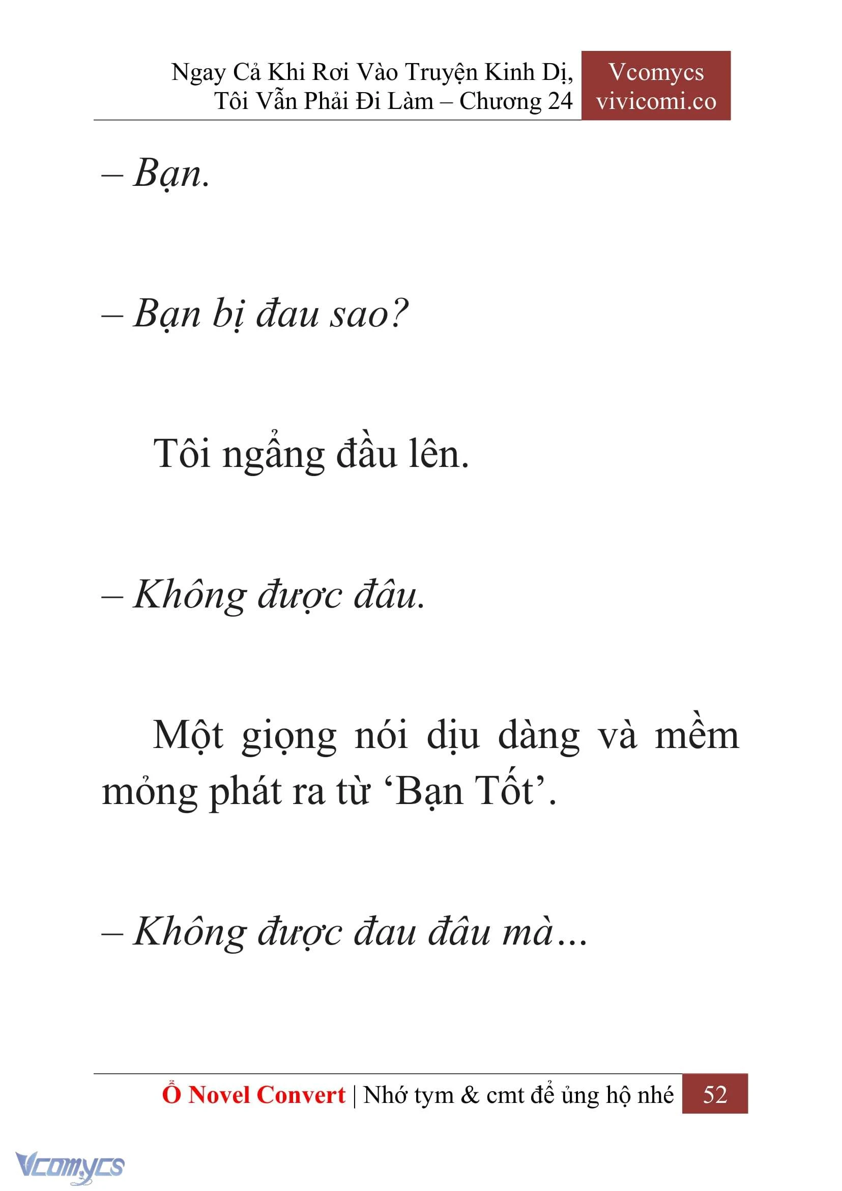 [Novel] Ngay Cả Khi Rơi Vào Truyện Kinh Dị, Tôi Vẫn Phải Đi Làm Chapter  24 - 54