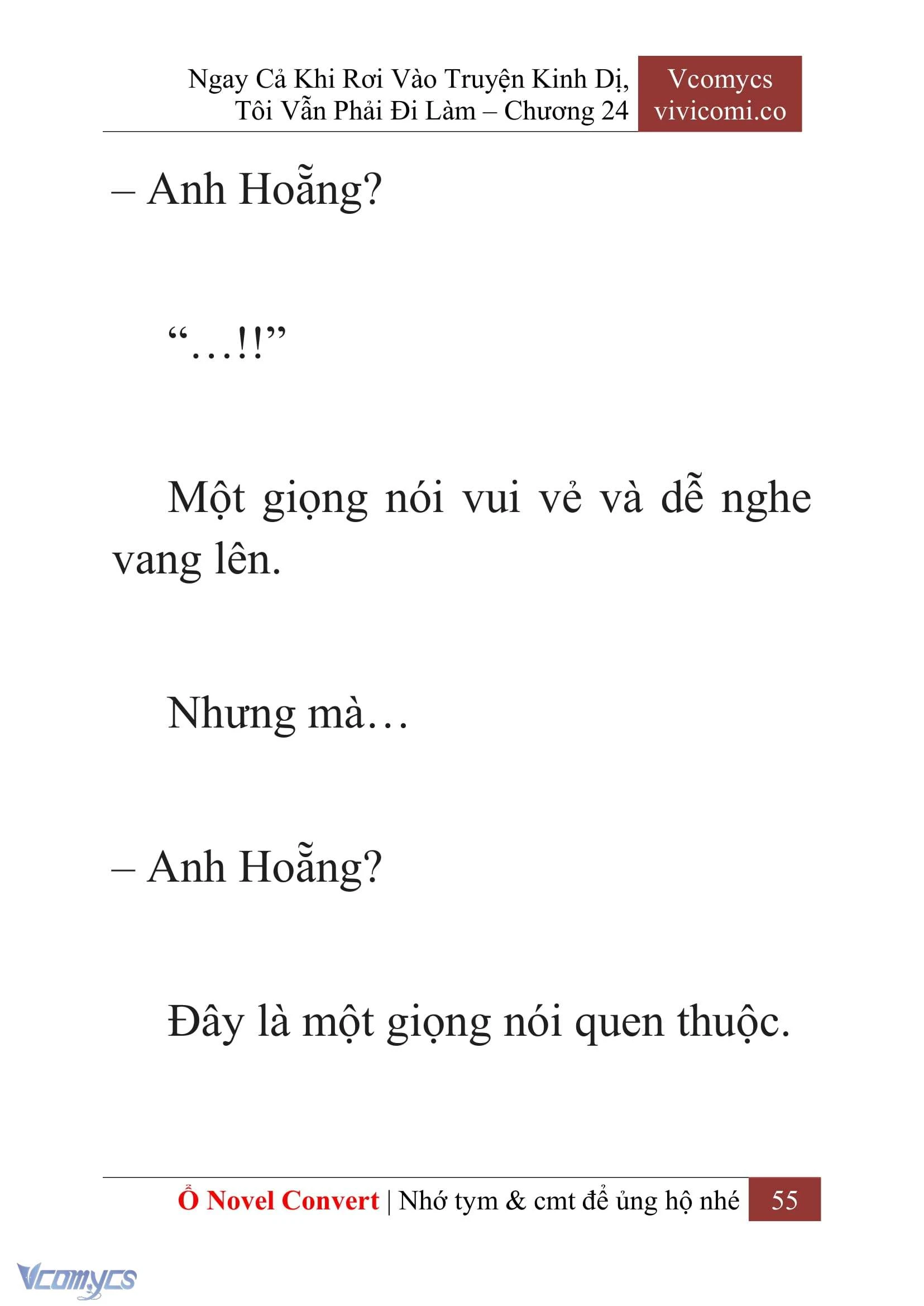 [Novel] Ngay Cả Khi Rơi Vào Truyện Kinh Dị, Tôi Vẫn Phải Đi Làm Chapter  24 - 57