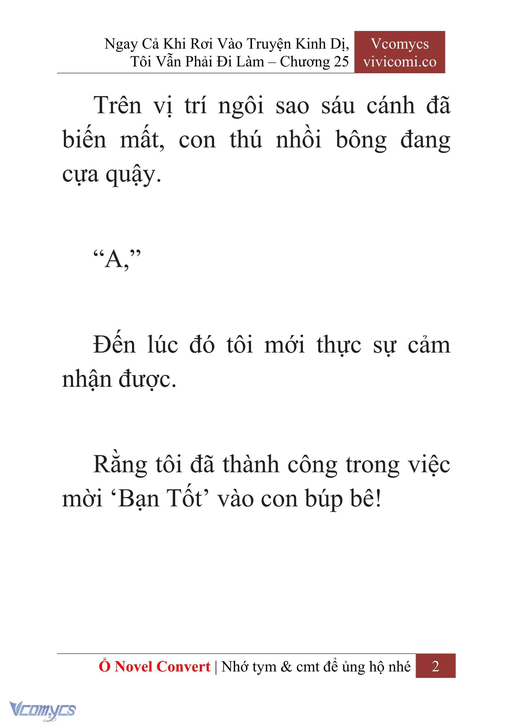 [Novel] Ngay Cả Khi Rơi Vào Truyện Kinh Dị, Tôi Vẫn Phải Đi Làm Chapter  25 - 4
