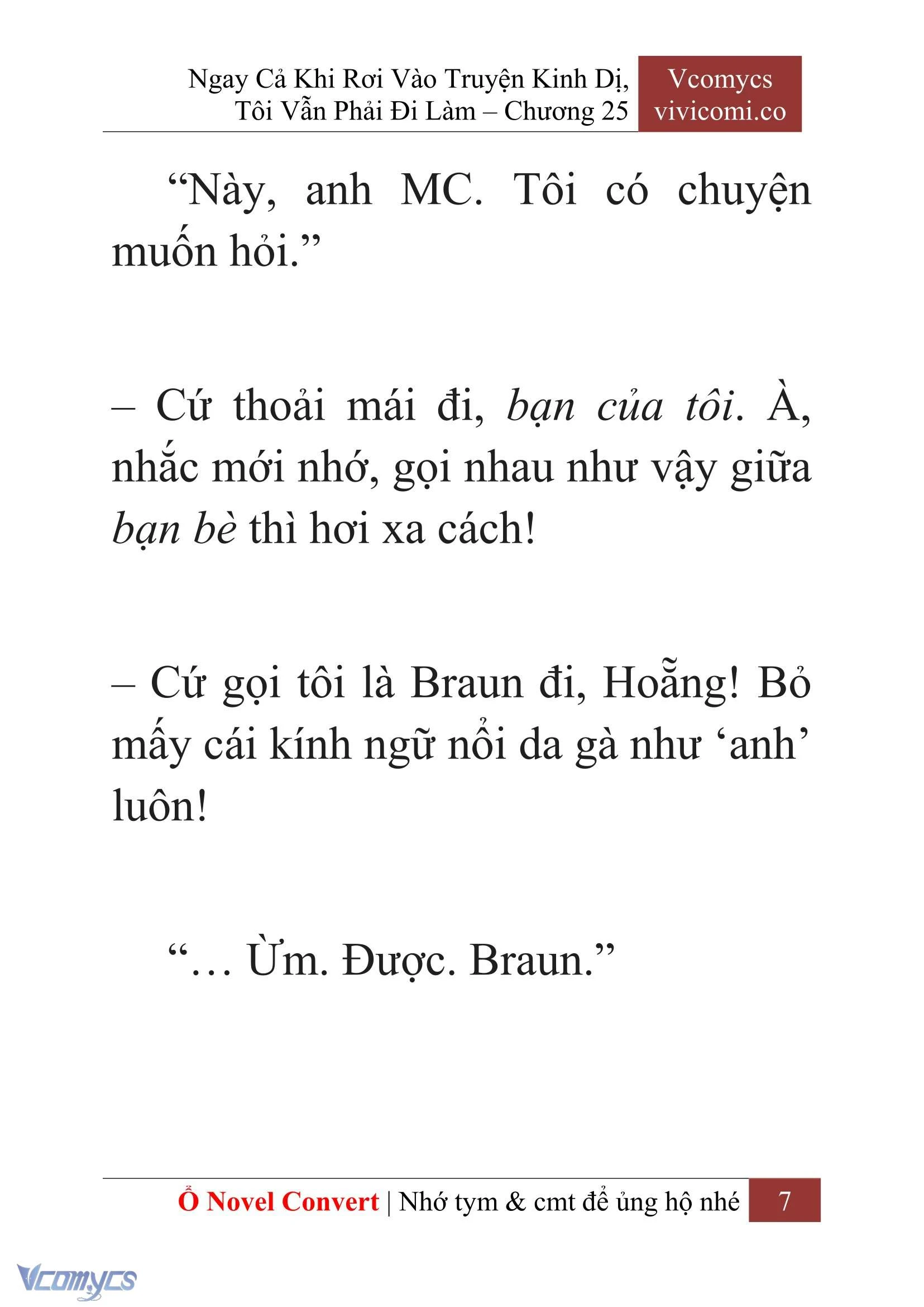[Novel] Ngay Cả Khi Rơi Vào Truyện Kinh Dị, Tôi Vẫn Phải Đi Làm Chapter  25 - 9