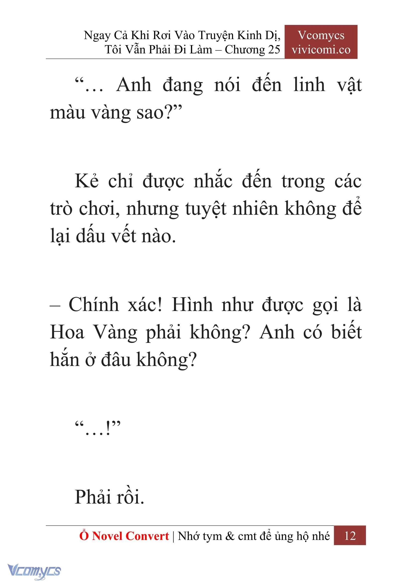[Novel] Ngay Cả Khi Rơi Vào Truyện Kinh Dị, Tôi Vẫn Phải Đi Làm Chapter  25 - 14