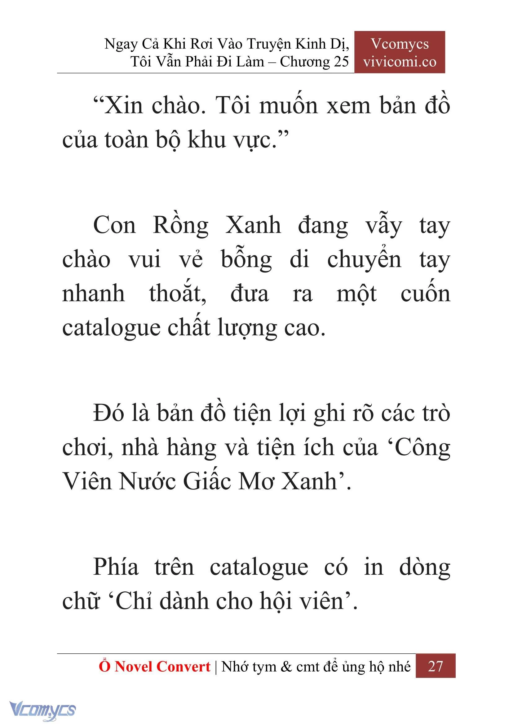 [Novel] Ngay Cả Khi Rơi Vào Truyện Kinh Dị, Tôi Vẫn Phải Đi Làm Chapter  25 - 29