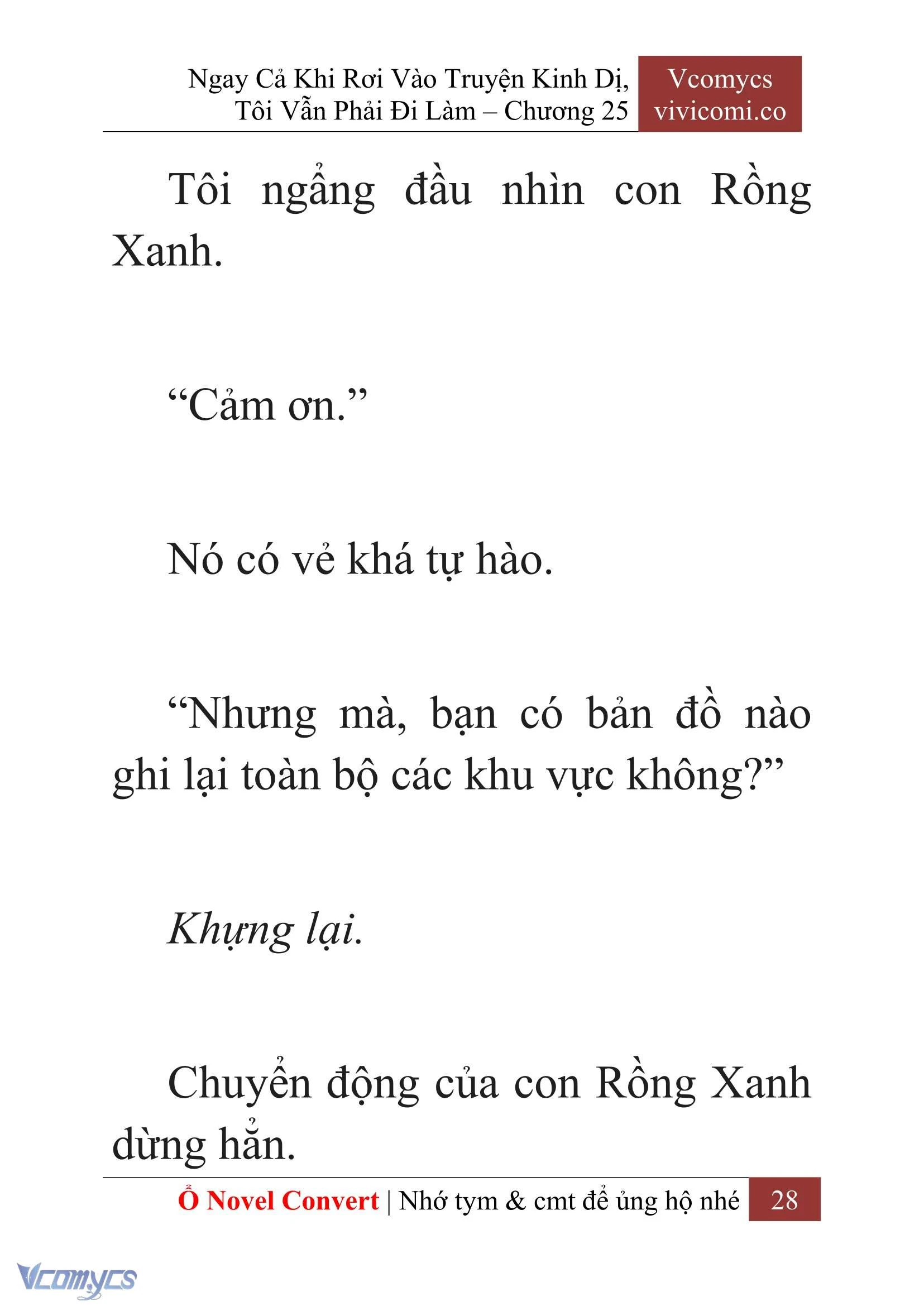 [Novel] Ngay Cả Khi Rơi Vào Truyện Kinh Dị, Tôi Vẫn Phải Đi Làm Chapter  25 - 30