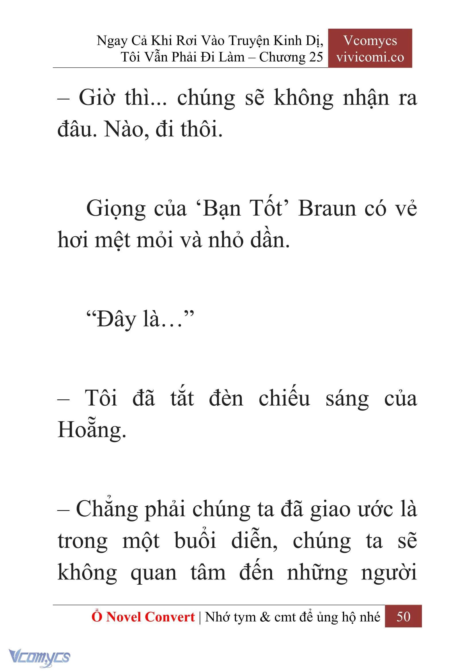 [Novel] Ngay Cả Khi Rơi Vào Truyện Kinh Dị, Tôi Vẫn Phải Đi Làm Chapter  25 - 52