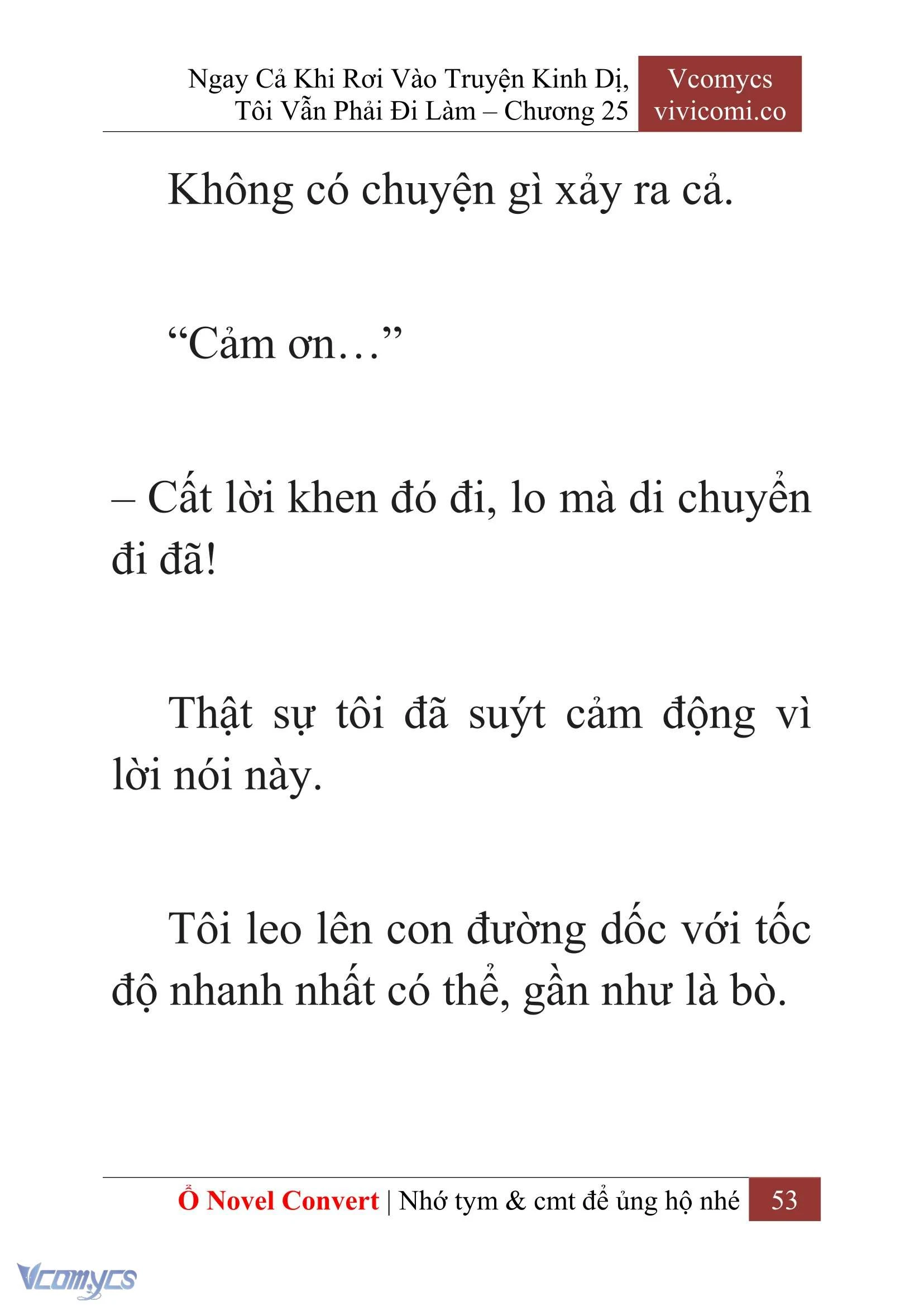 [Novel] Ngay Cả Khi Rơi Vào Truyện Kinh Dị, Tôi Vẫn Phải Đi Làm Chapter  25 - 55